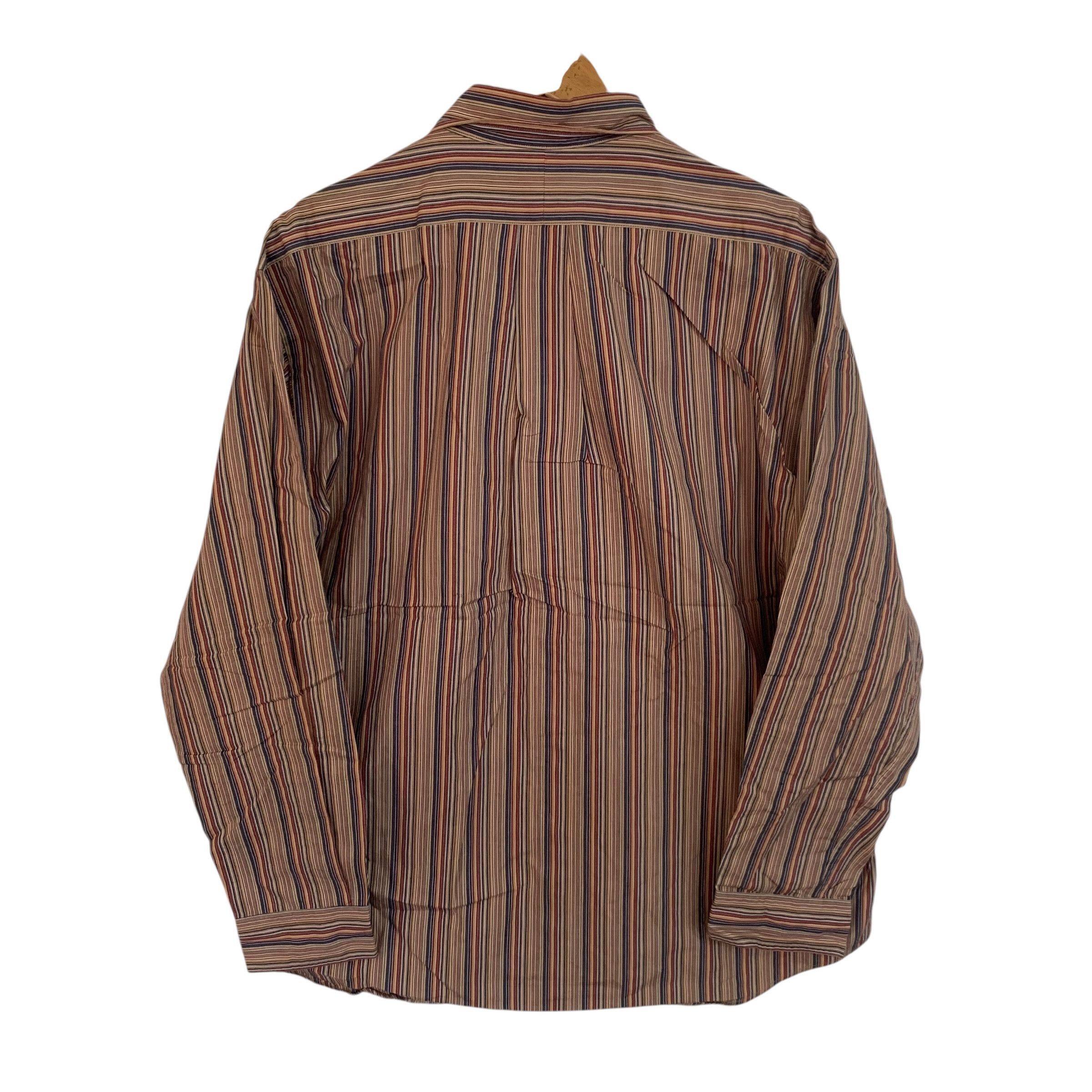 Chaps Ralph Lauren Charps Ralph Lauren Polo Button Up Stripe Rare Size US XL / EU 56 / 4 - 2 Thumbnail