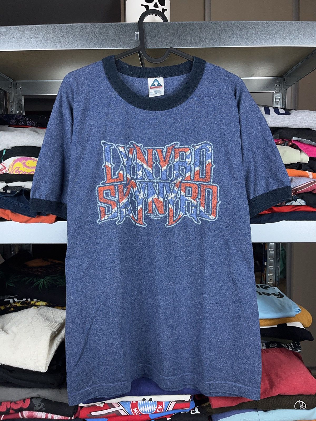 Band Tees × Vintage Vintage 2003 Lynyrd Skynyrd logo band t-shirt 00s y2k Size US M / EU 48-50 / 2 - 1 Thumbnail