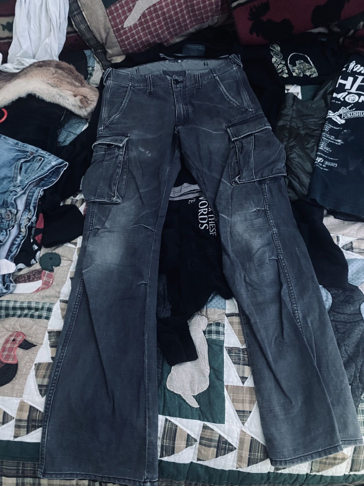 Japanese Brand × Vintage Blue Label: United Arrows Tokyo Cargo Pants Size US 30 / EU 46 - 1 Thumbnail
