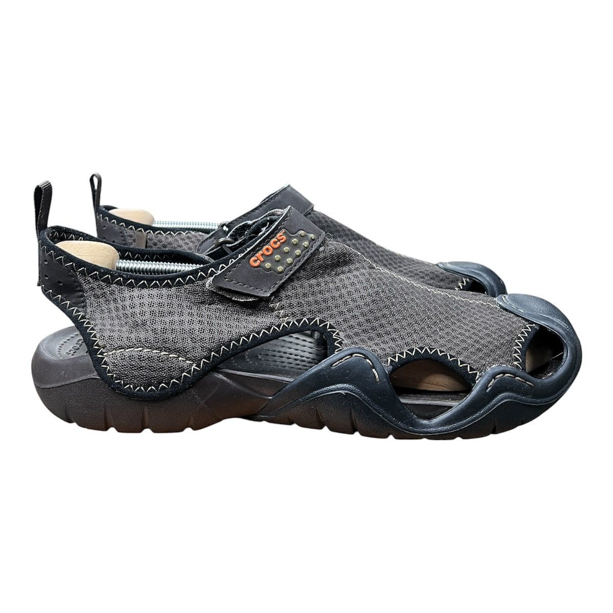Crocs Crocs Swiftwater Gorpcore Shoes Sandals Brown M13 29,8 cm Size US 13 / EU 46 - 1 Thumbnail
