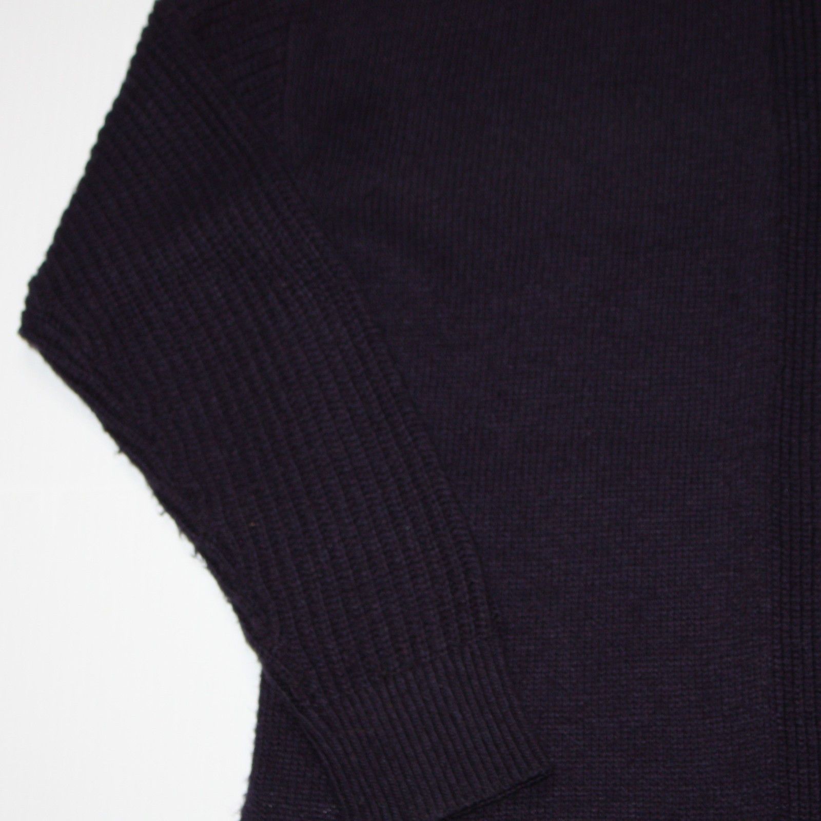 Loft Rib Trim Pocket Open Cardigan Sweater in Navy and size Small Size S / US 4 / IT 40 - 8 Thumbnail