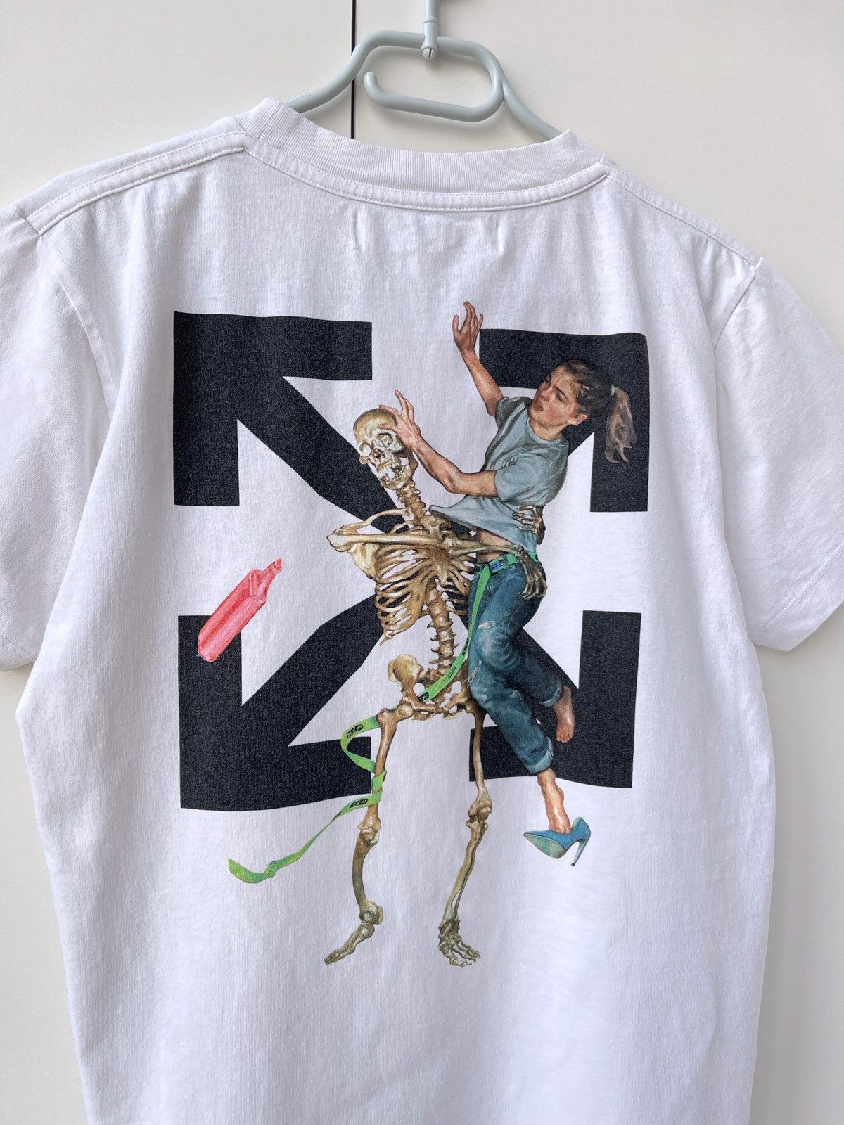 Off-White Off-White Pascal Skeleton Tee T-Shirt Arrows Virgil Size US S / EU 44-46 / 1 - 2 Thumbnail
