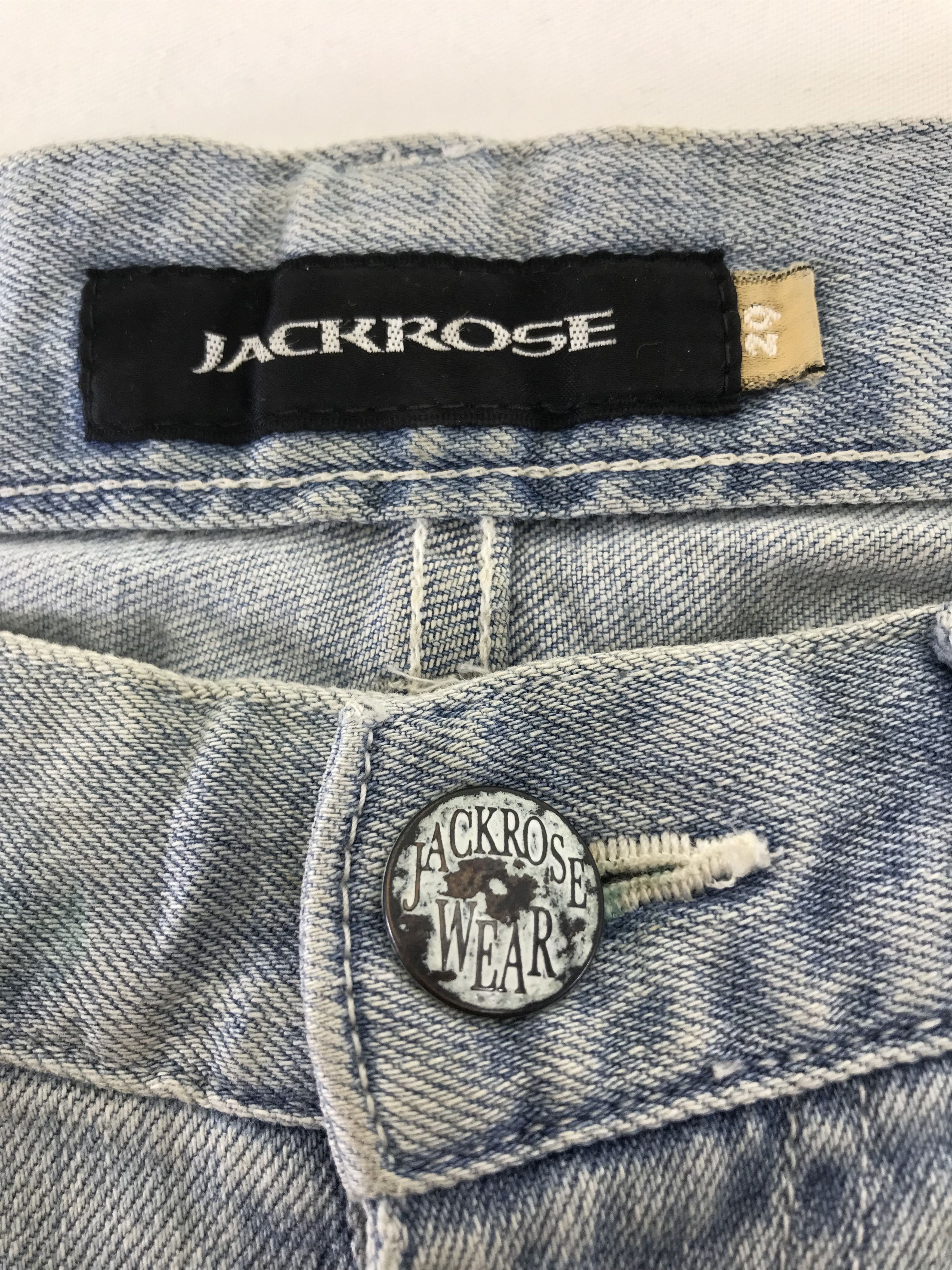 JACKROSE Vintage Jackrose Skinny Light Wash Jeans Size US 29 - 10 Thumbnail