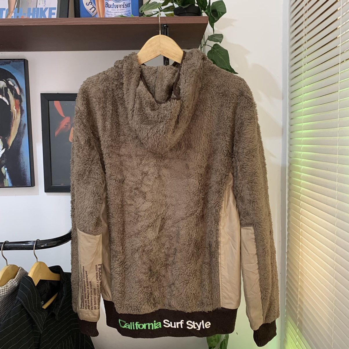 Body Glove × Vintage Body glove fleece jacket with hoodie Size US L / EU 52-54 / 3 - 2 Thumbnail