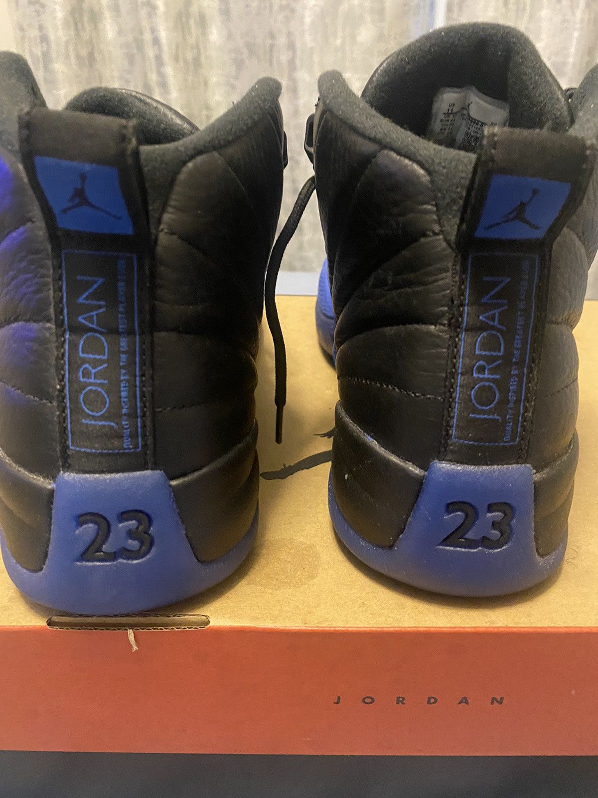 Jordan Brand Jordan 12 Black Game Royal Size US 11 / EU 44 - 2 Thumbnail