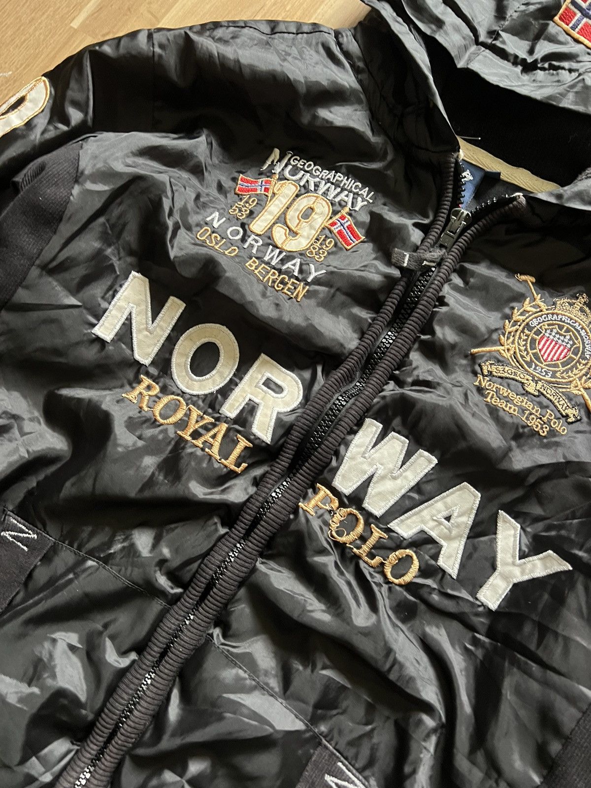 Polo Ralph Lauren Vintage ralph lauren style jacket big logo norway number 19 Size US L / EU 52-54 / 3 - 6 Thumbnail