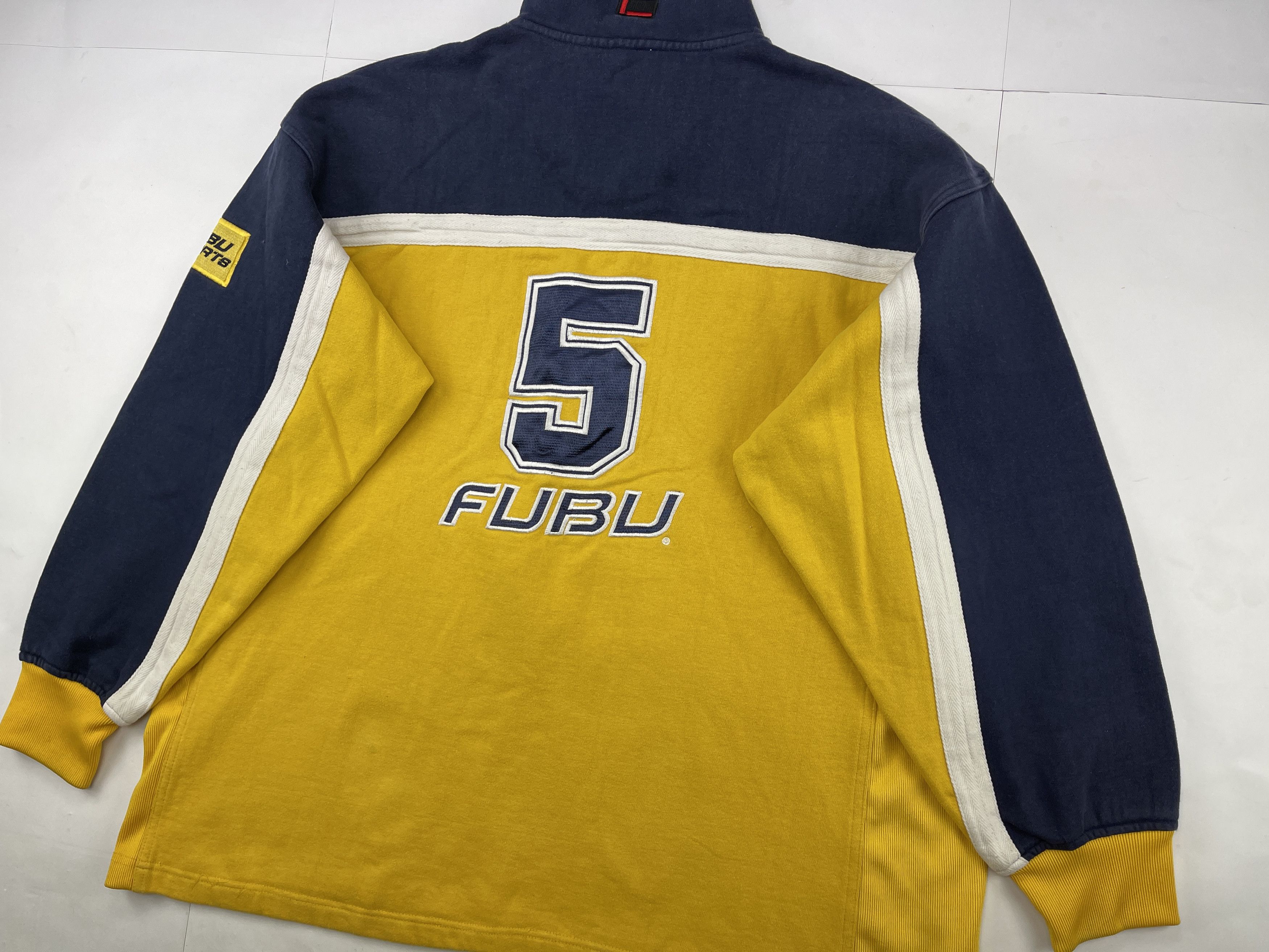 FUBU sweatshirt, vintage, 90s hip hop 1990s Y2K mens size XL