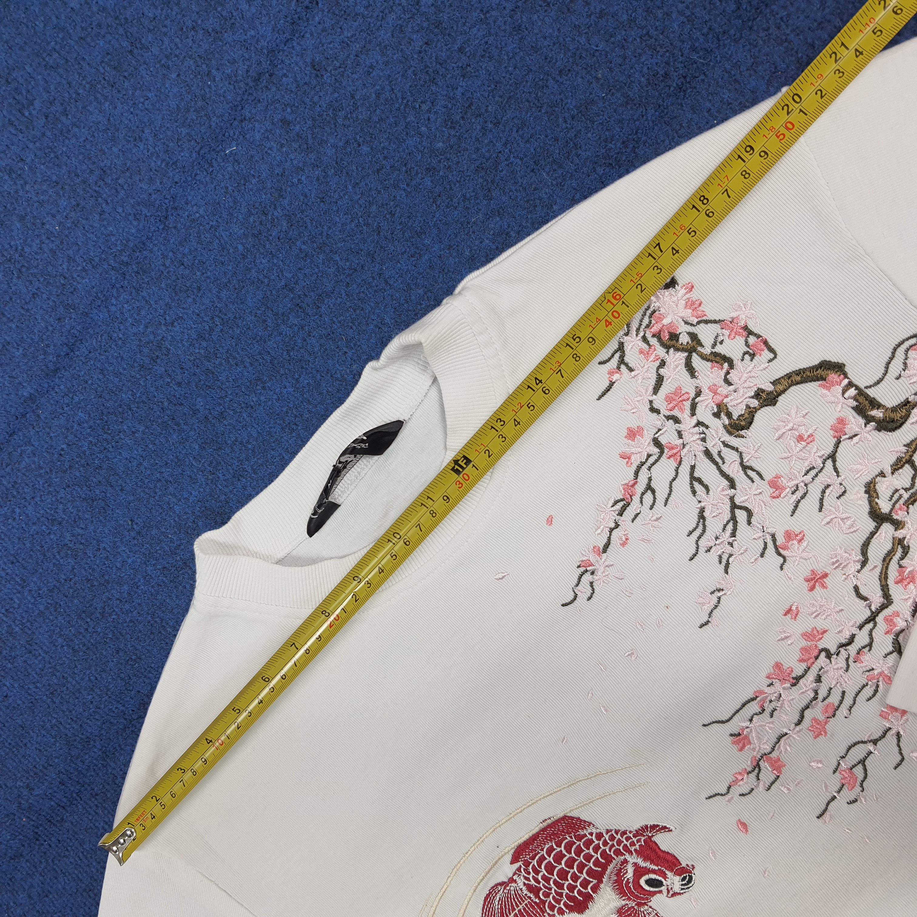 Japanese Brand Vintage Karu-Toh Japanese Goldfish Embroidered Shirt C292N6 Size US M / EU 48-50 / 2 - 10 Thumbnail