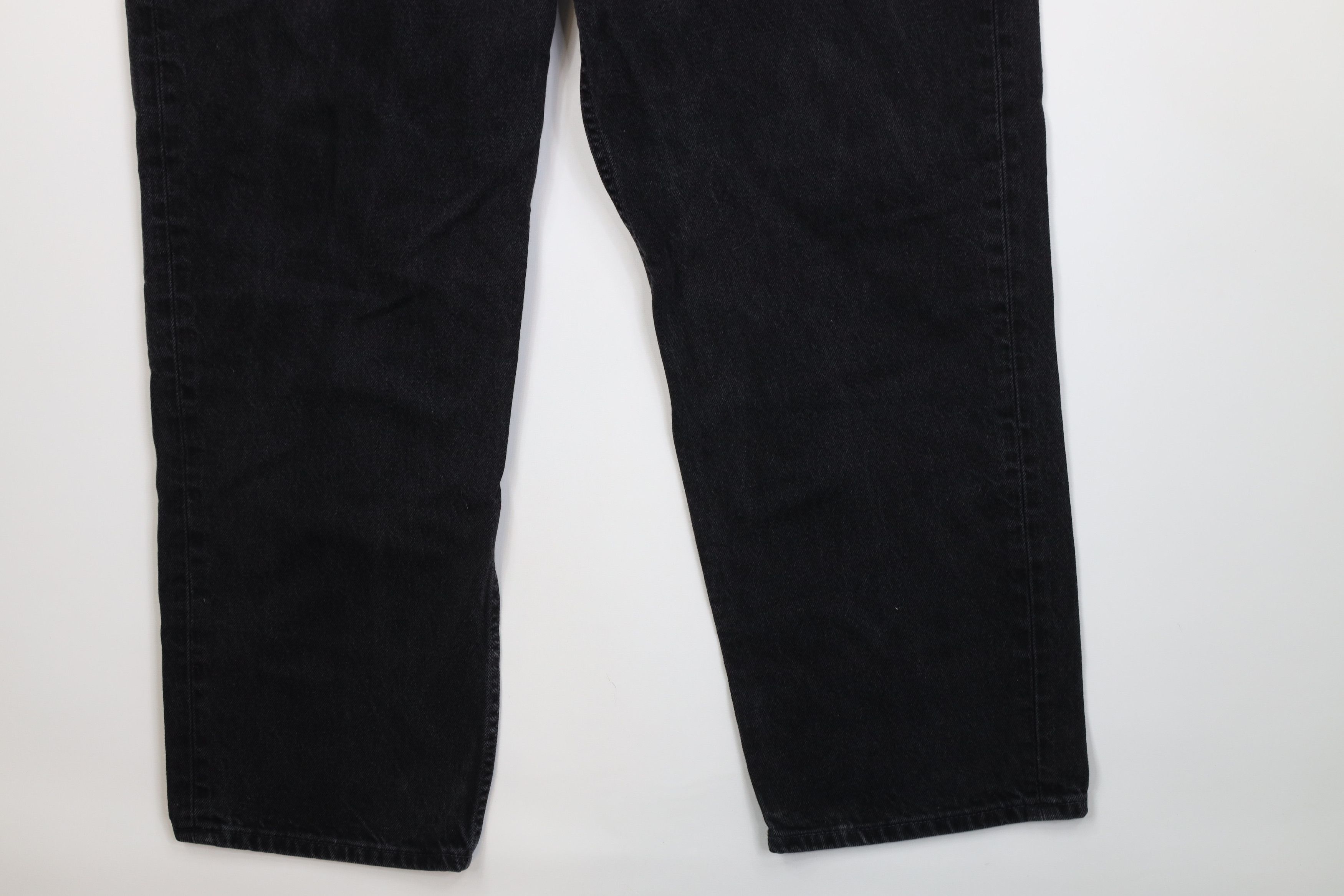 Nautica Vintage 90s Nautica Baggy Fit Wide Leg Denim Jeans Black Size US 42 / EU 58 - 5 Thumbnail