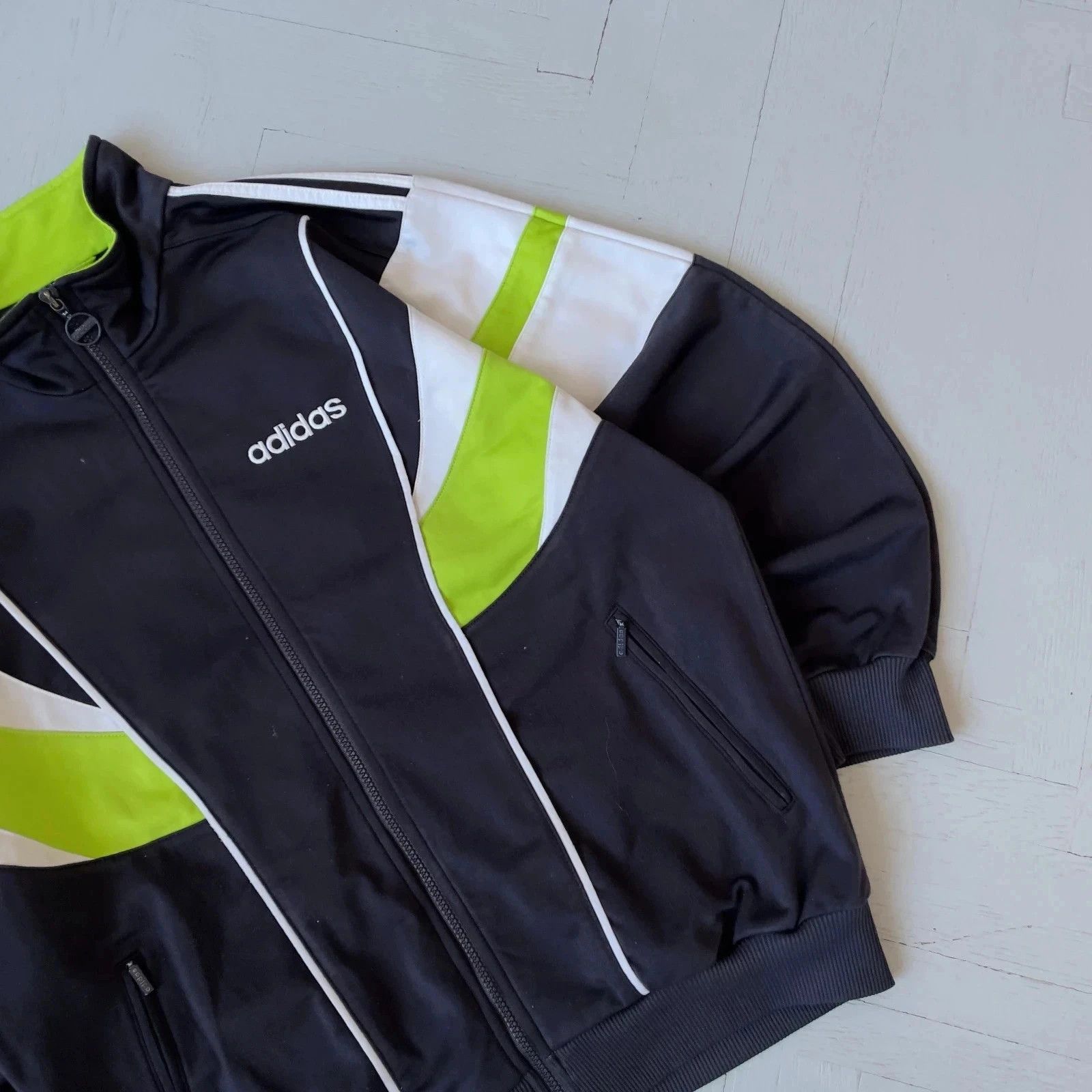 Adidas Vintage Adidas Full Zip Retro Track Jacket Size US M / EU 48-50 / 2 - 3 Thumbnail