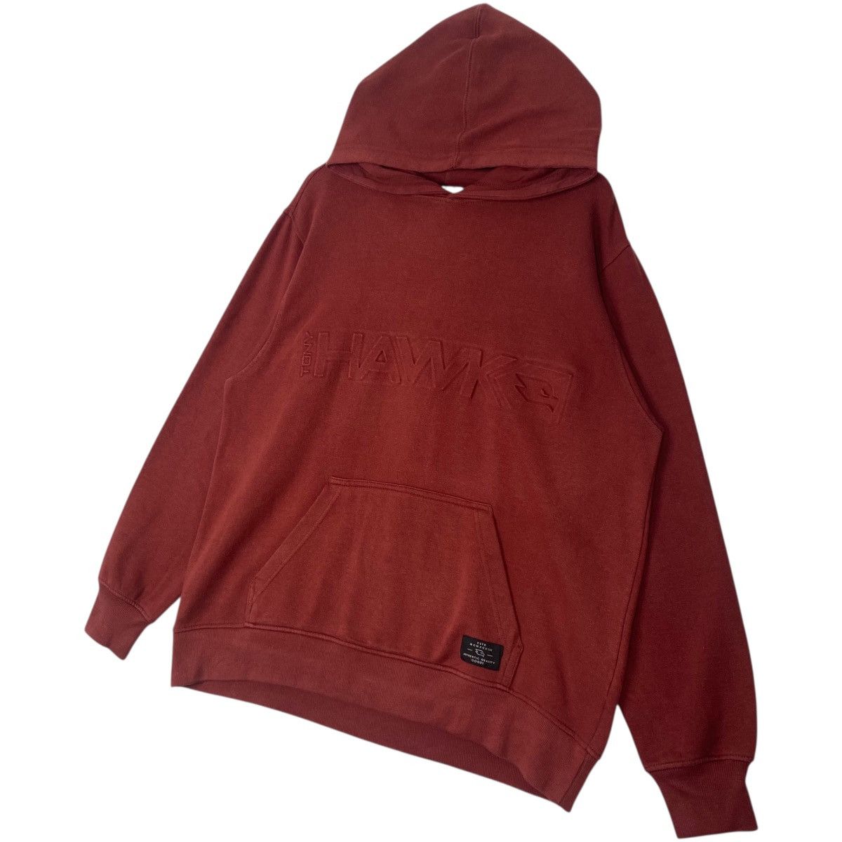 Vintage Vintage Tony Hawks Skateboard Hoodie Spellout Logo Red Sz L Size US L / EU 52-54 / 3 - 2 Thumbnail