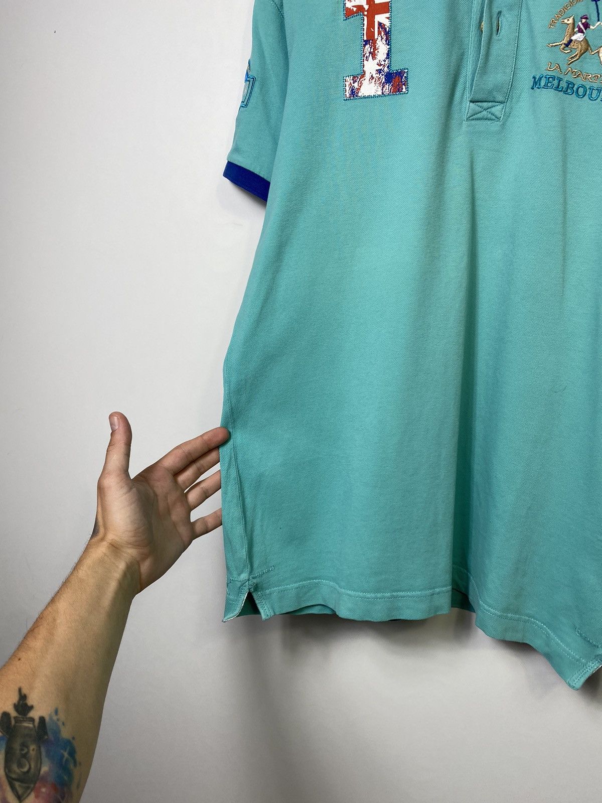 La Martina × Vintage Rare LA MARTINA Chief Keef Style Mens Polo T-shirt Size US L / EU 52-54 / 3 - 3 Thumbnail
