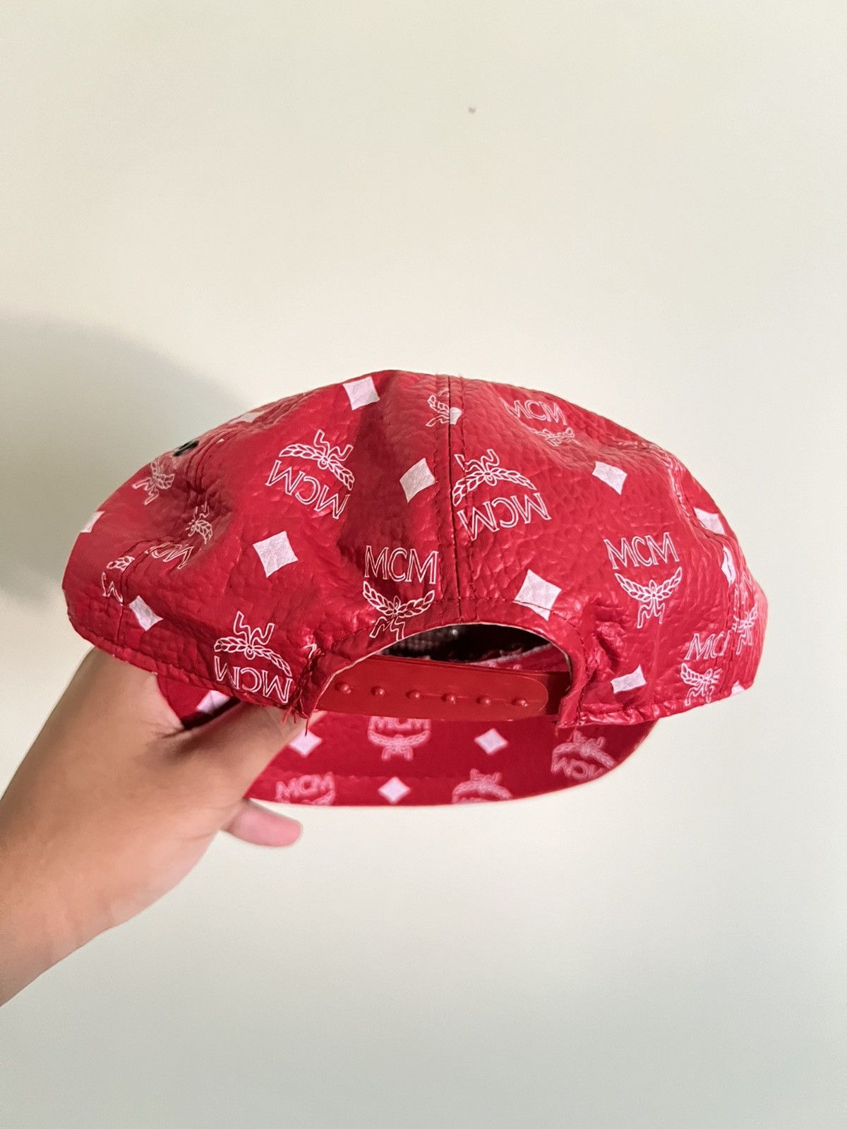 MCM MCM Monogram Snapback Hat Vintage 80s 90s Size ONE SIZE - 2 Thumbnail