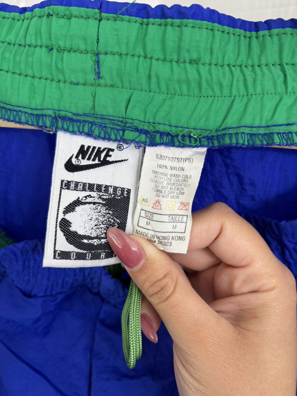 Nike Nike Blue Vintage Track Pants Size US 34 / EU 50 - 7 Thumbnail