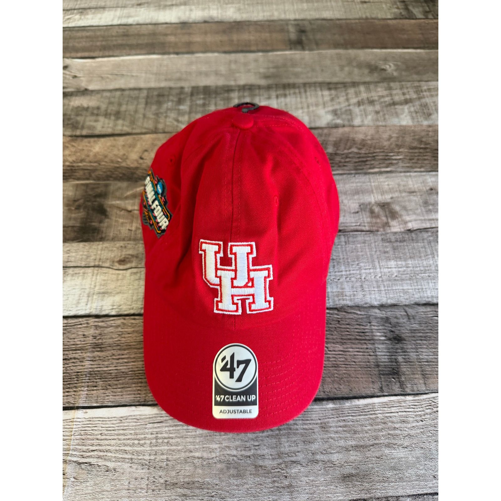 47 Brand NWT Houston Cougars Strapback Adjustable Hat Size ONE SIZE - 3 Thumbnail