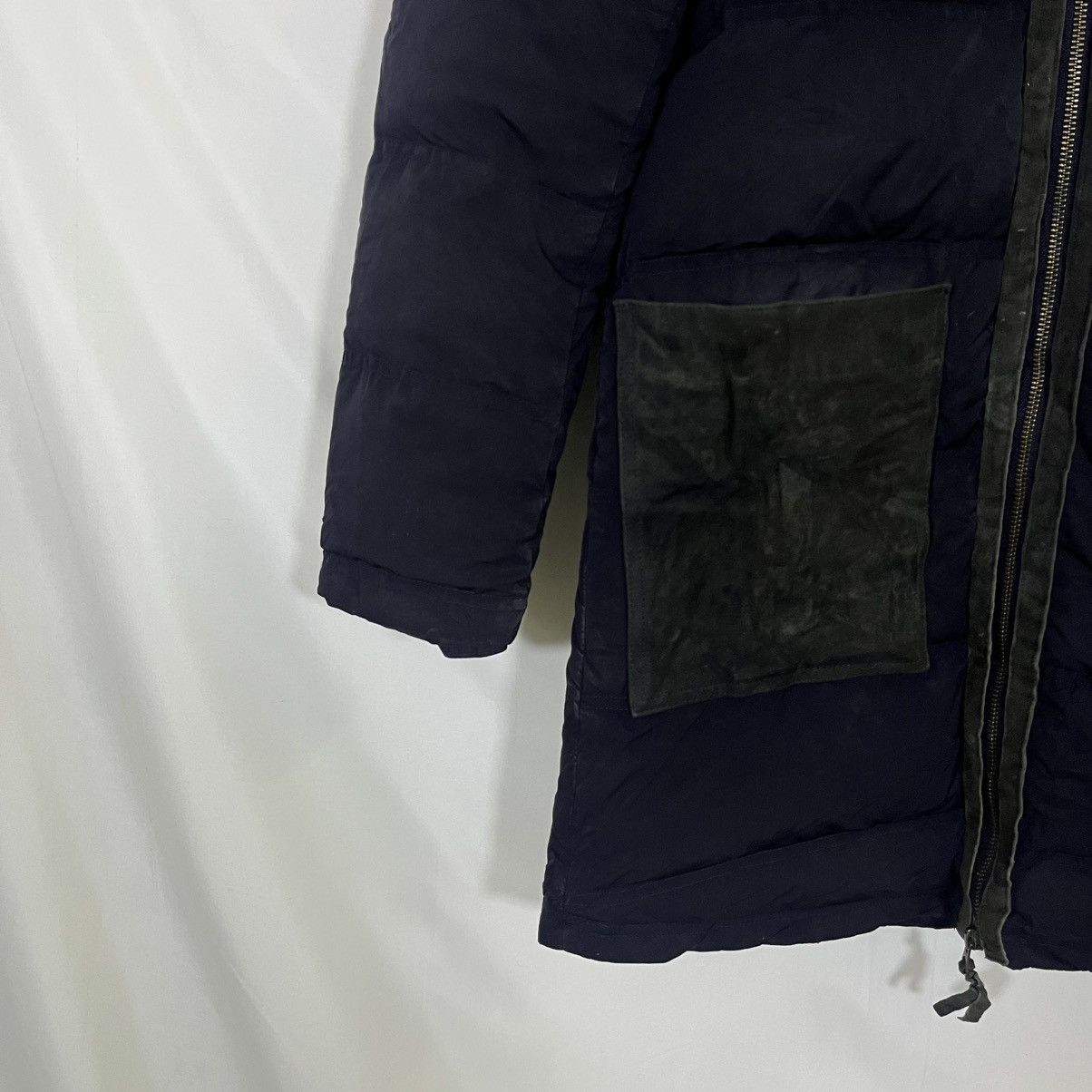 Ron Herman VINTAGE RON HERMAN SUEDE LEATHER PUFFER JACKET Size US XS / EU 42 / 0 - 4 Thumbnail