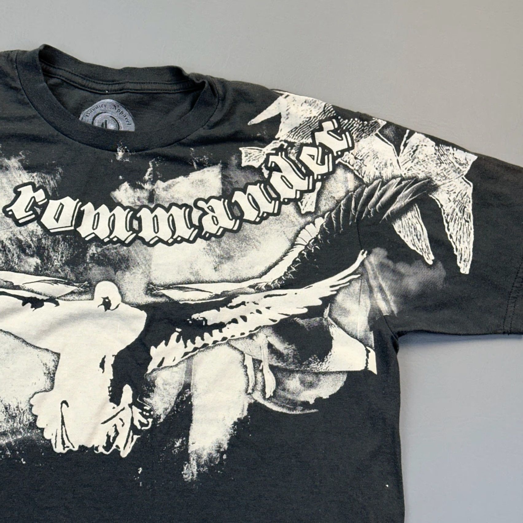 Vintage VINTAGE Duck Commander Shirt Mens Large Gray Grunge MMA Style Graphic Tee USA Y2K Size US L / EU 52-54 / 3 - 3 Thumbnail