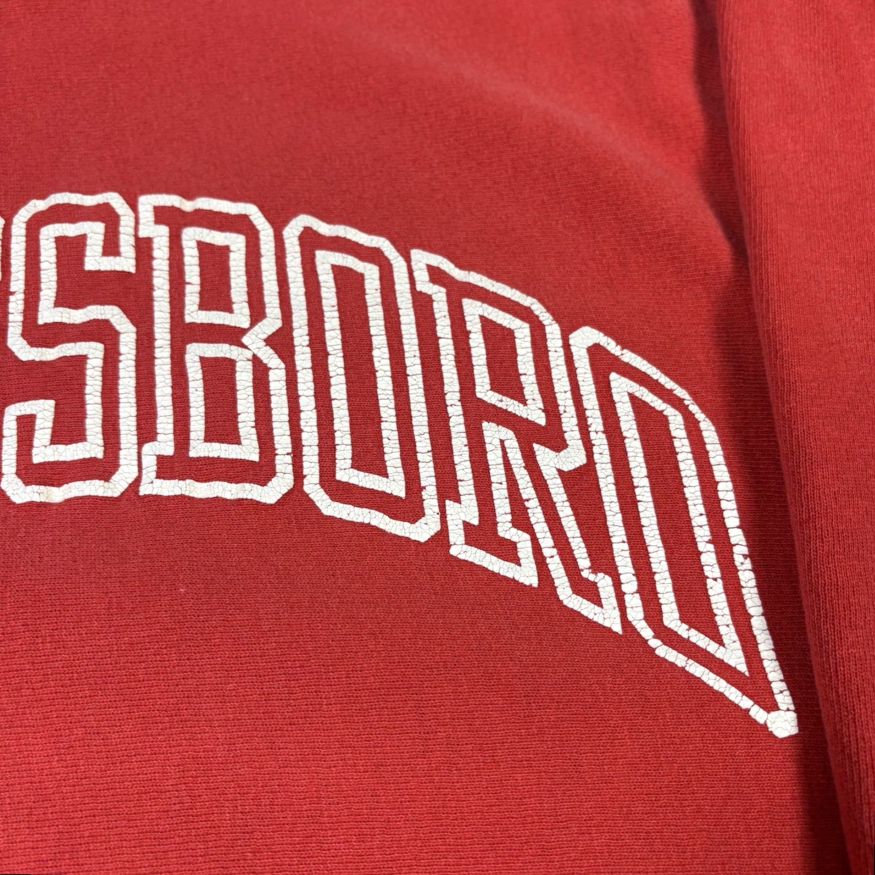 Champion VINTAGE Champion Reverse Weave Sweatshirt Red Pullover L Men 90s USA Size US L / EU 52-54 / 3 - 5 Thumbnail