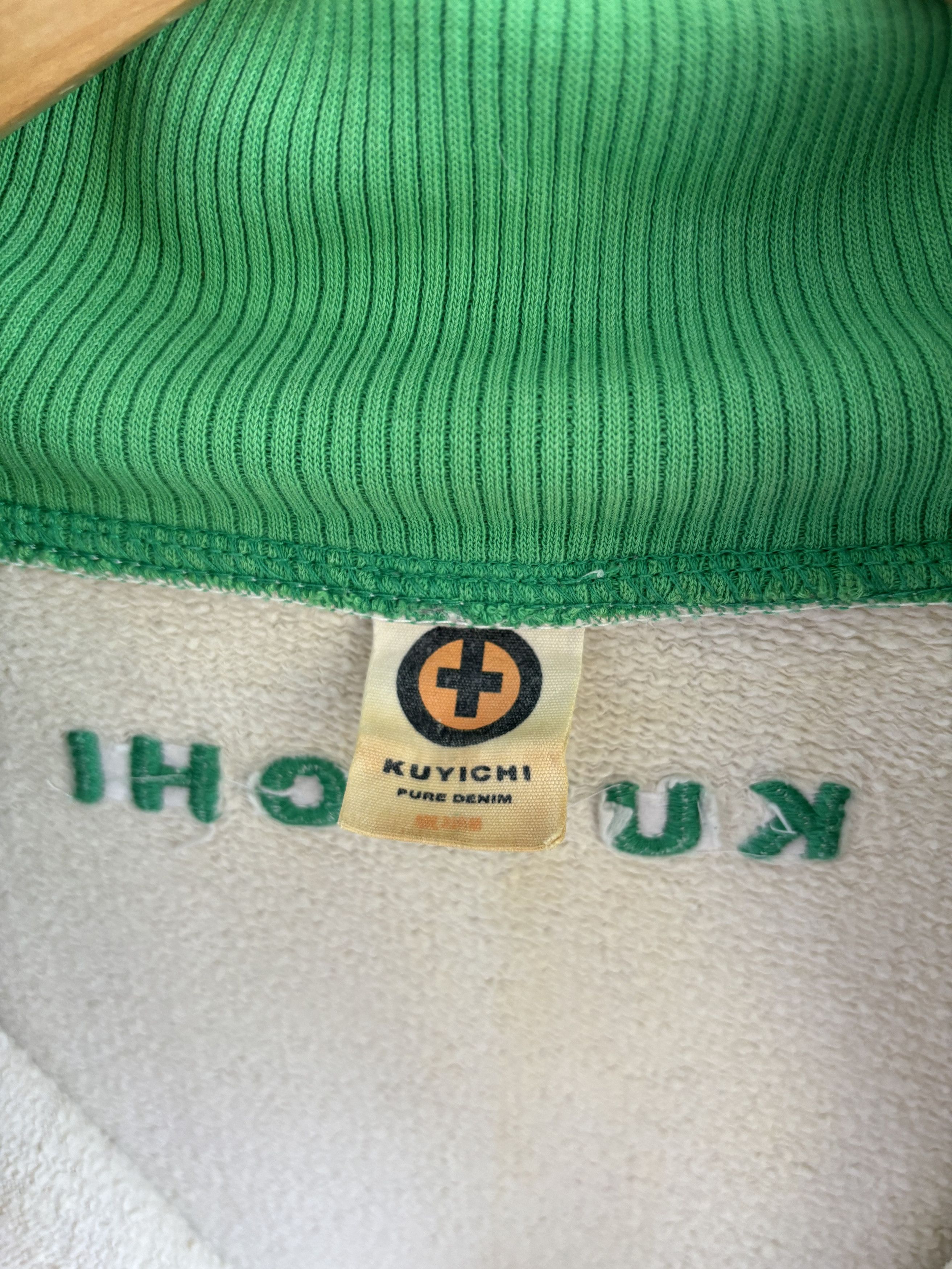 Japanese Brand Vintage KUYICHI Japanese Zip Cropped Disressed Jacket Size US M / EU 48-50 / 2 - 16 Thumbnail