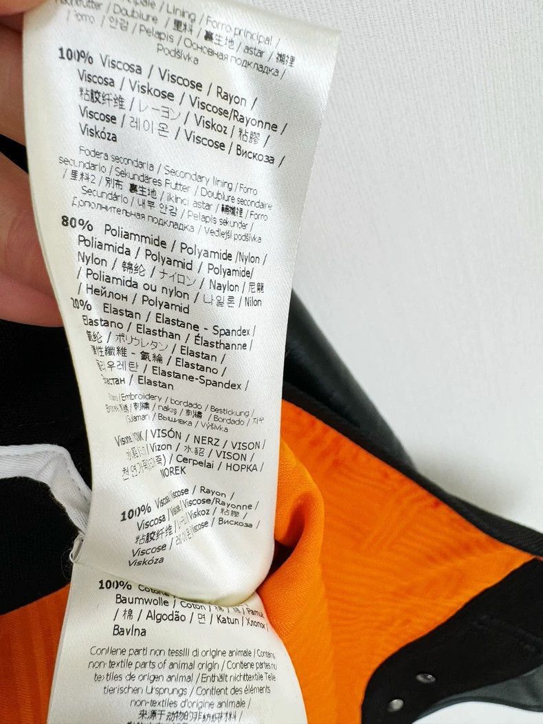 Fendi Fendi Jacket with Unique Orange Design Size L / US 10 / IT 46 - 8 Thumbnail