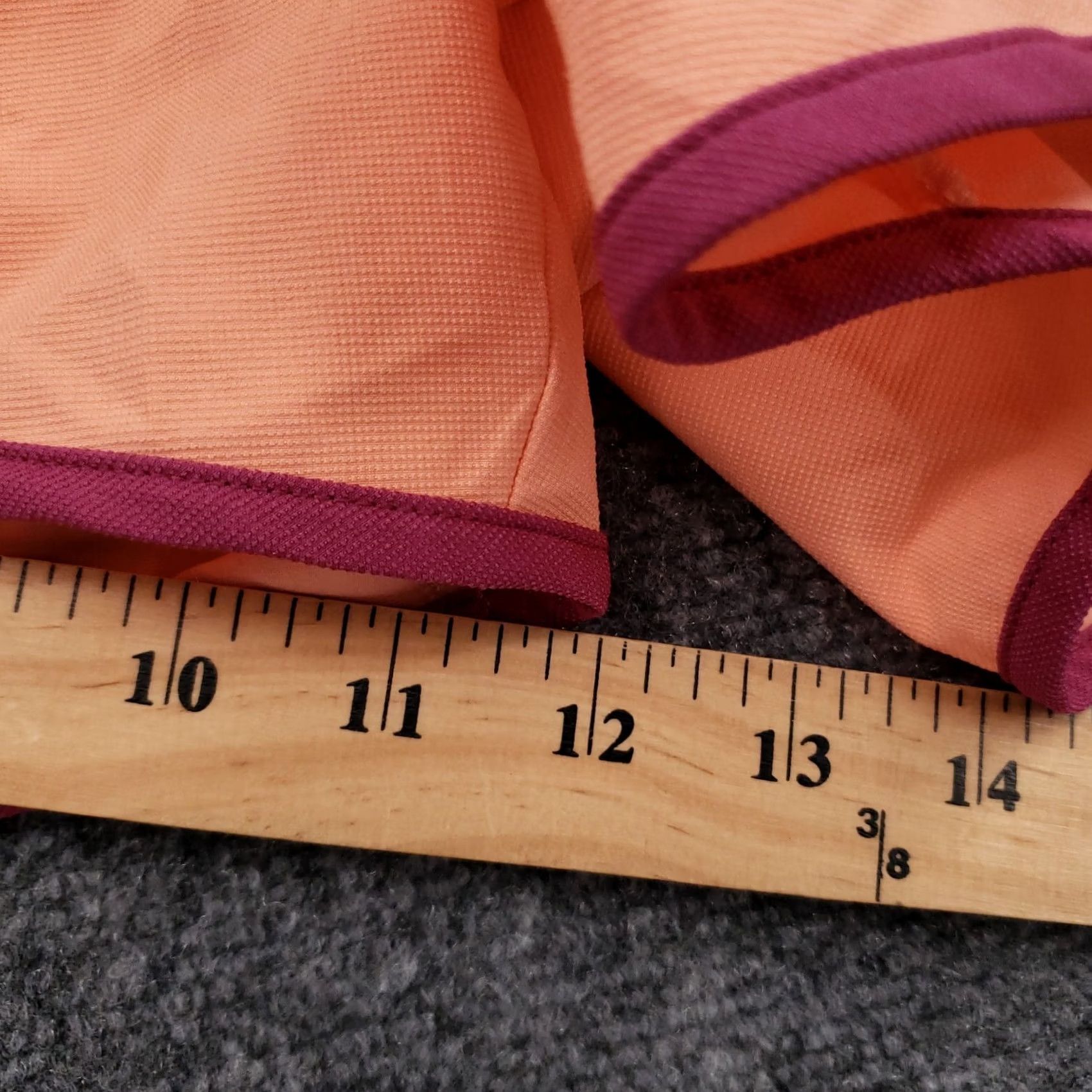 Vintage Gillz Shorts Womens L Large Orange Elastic Mid Rise Pull On Athletic Active Gym Size 36" / US 14 / IT 50 - 6 Thumbnail