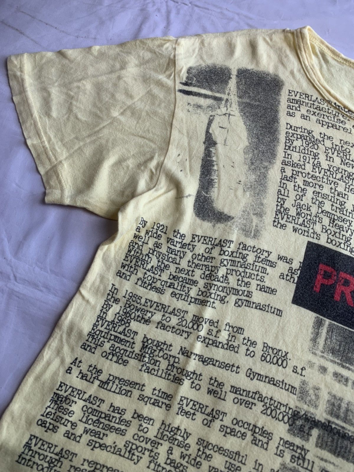 Hysteric Glamour × Undercover Japanese Profesional Poem History Boxing Tee Shirt Size US M / EU 48-50 / 2 - 4 Thumbnail