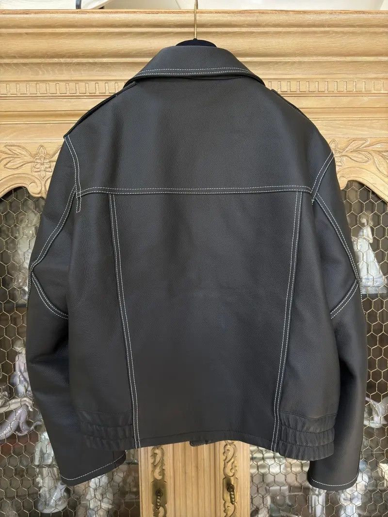 Louis Vuitton Louis Vuitton Frequency Leather Work Jacket Size US L / EU 52-54 / 3 - 2 Thumbnail