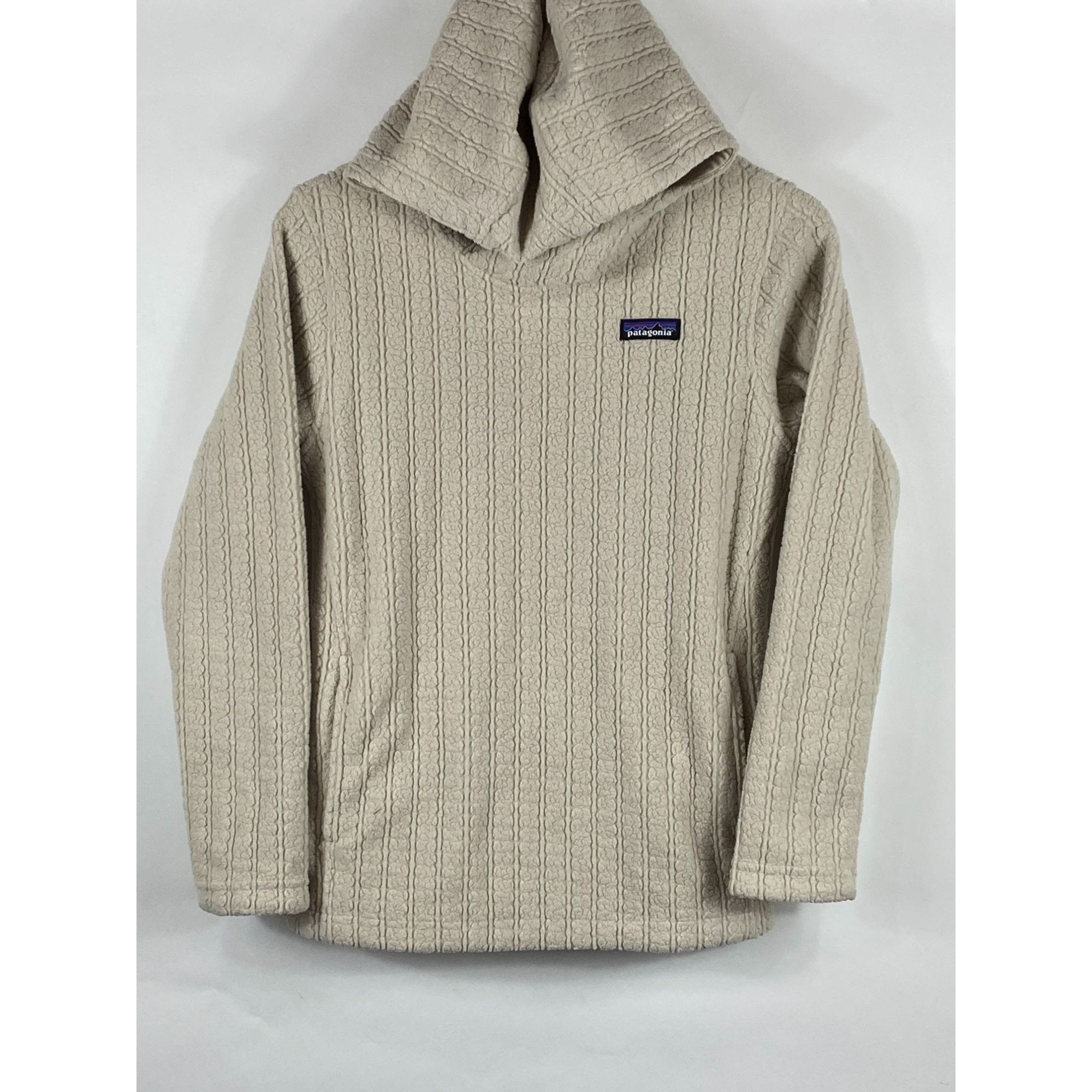 Patagonia Patagonia Cable Capra Pullover Hoodie Beige Women s Size Sma Grailed