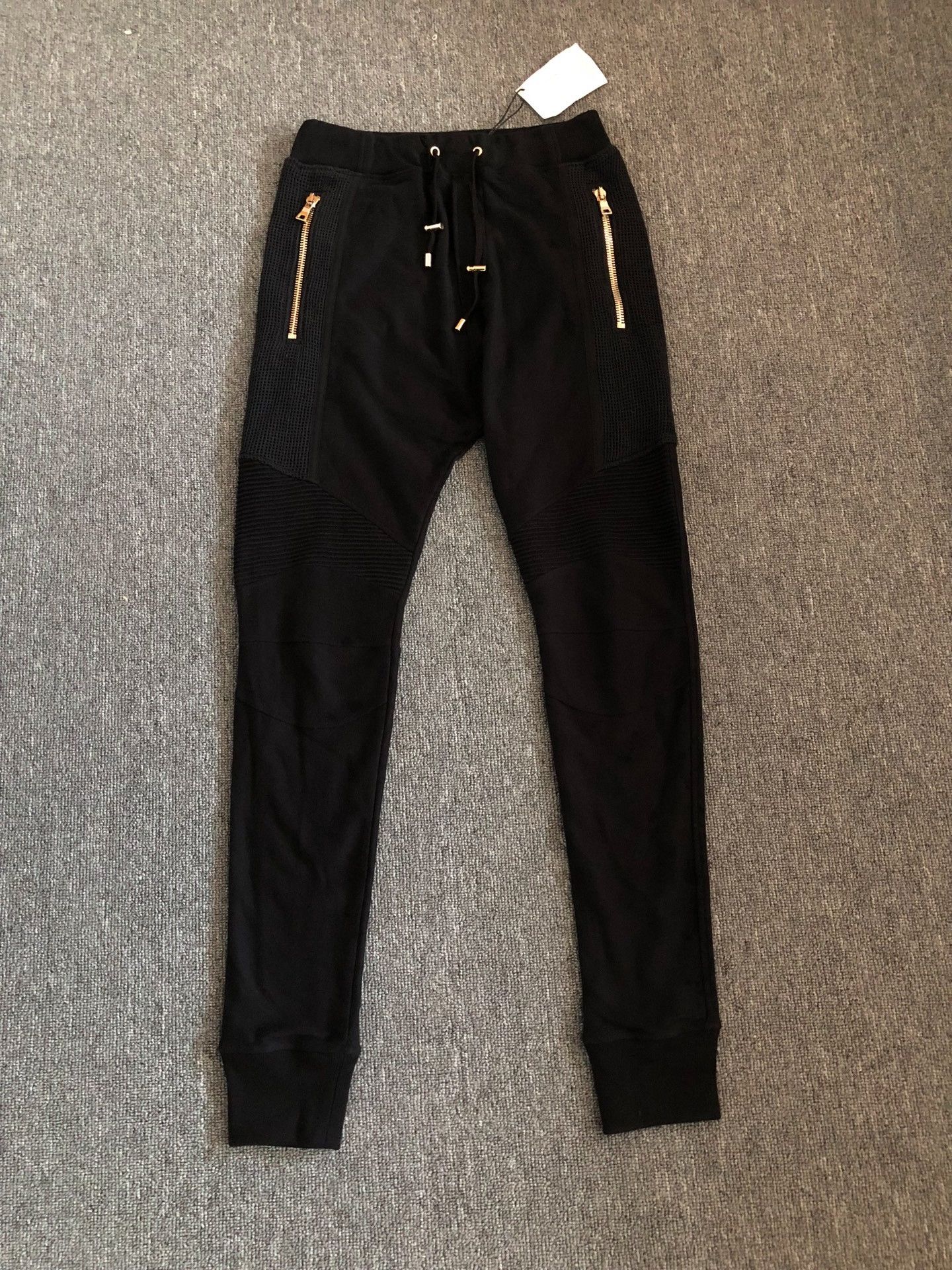 Balmain Balmain Metallic Zipper Track Pants Size US 32 / EU 48 - 1 Thumbnail