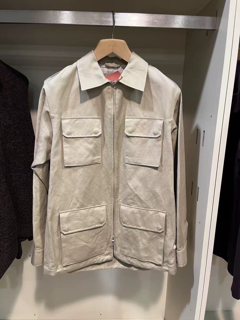 Loro Piana LORO PIANA Cotton maca waistcoat Size US L / EU 52-54 / 3 - 1 Thumbnail
