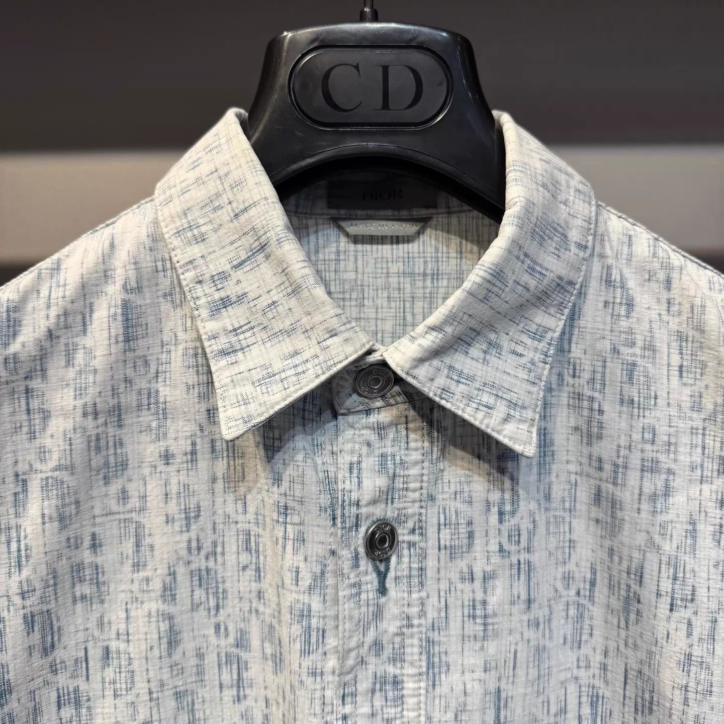 Dior Dior Oblique all over print shirt 37 Size US XS / EU 42 / 0 - 3 Thumbnail