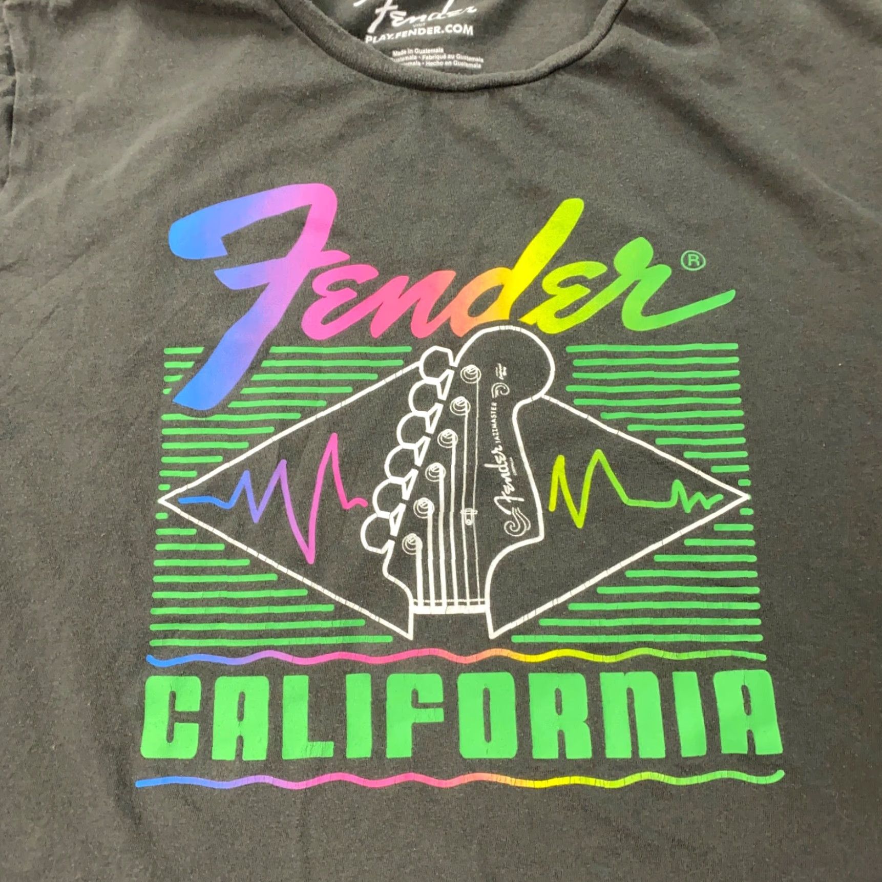 Fender Fender Shirt Mens Large Gray California Beach Rock Band Music T-Shirt Size US L / EU 52-54 / 3 - 2 Thumbnail