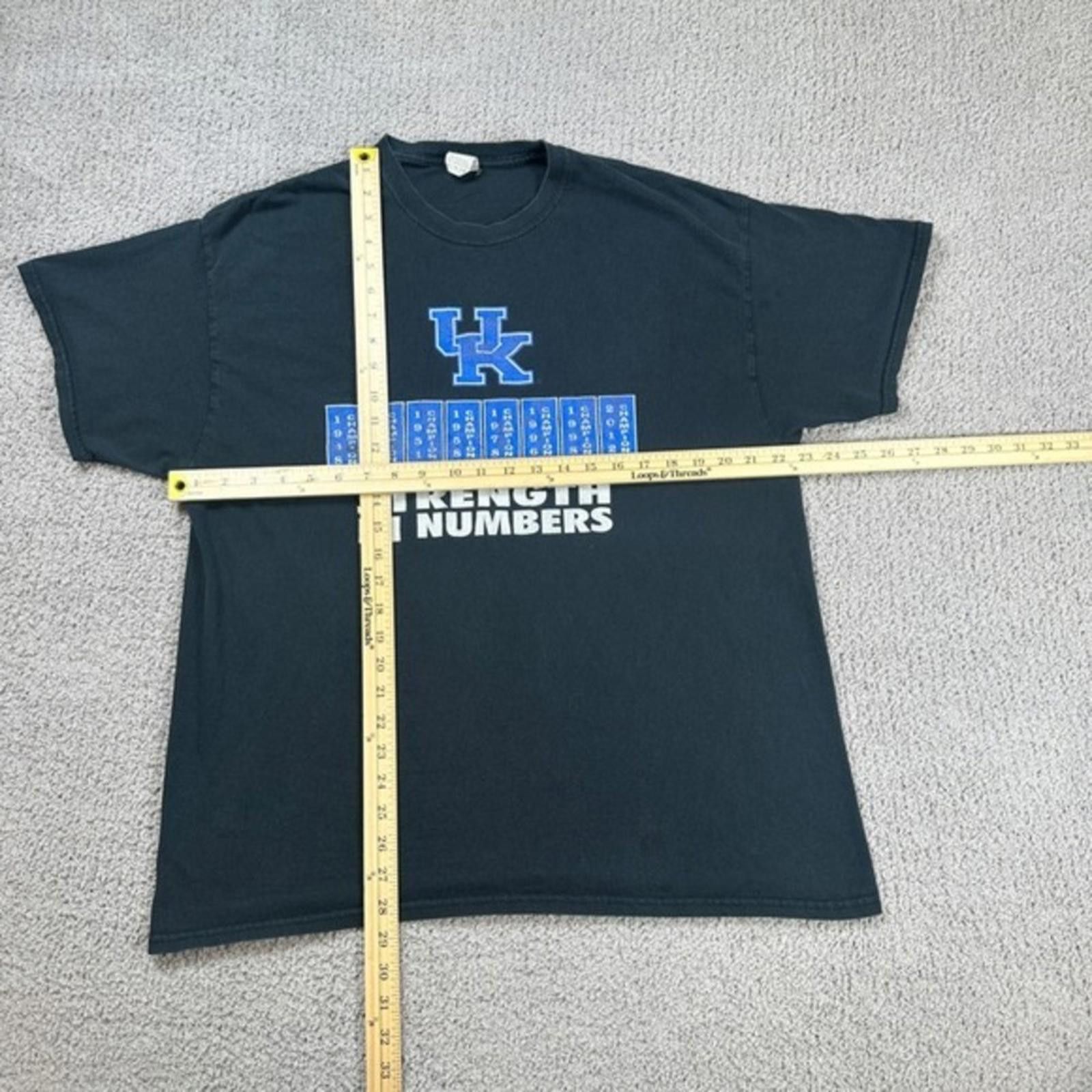 Gildan UK Kentucky Wildcats Strength in Numbers T Shirt Mens XL Size US XL / EU 56 / 4 - 3 Thumbnail