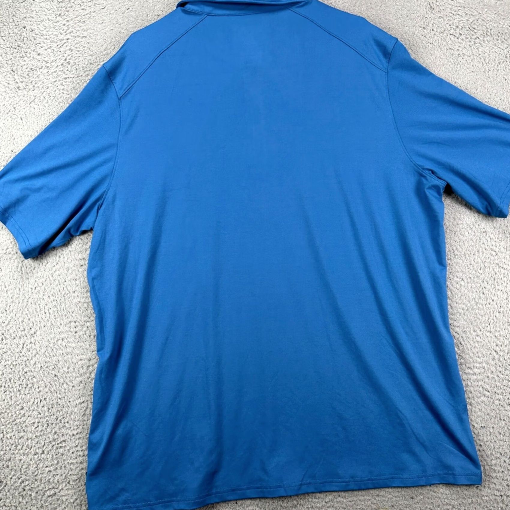 Vintage Gerry Polo Shirt 2XL Blue Short Sleeve Regular Fit Breathable Tech Stretch Rugby Shirt Mens Polo Shirt Clothing Size US XXL / EU 58 / 5 - 4 Thumbnail