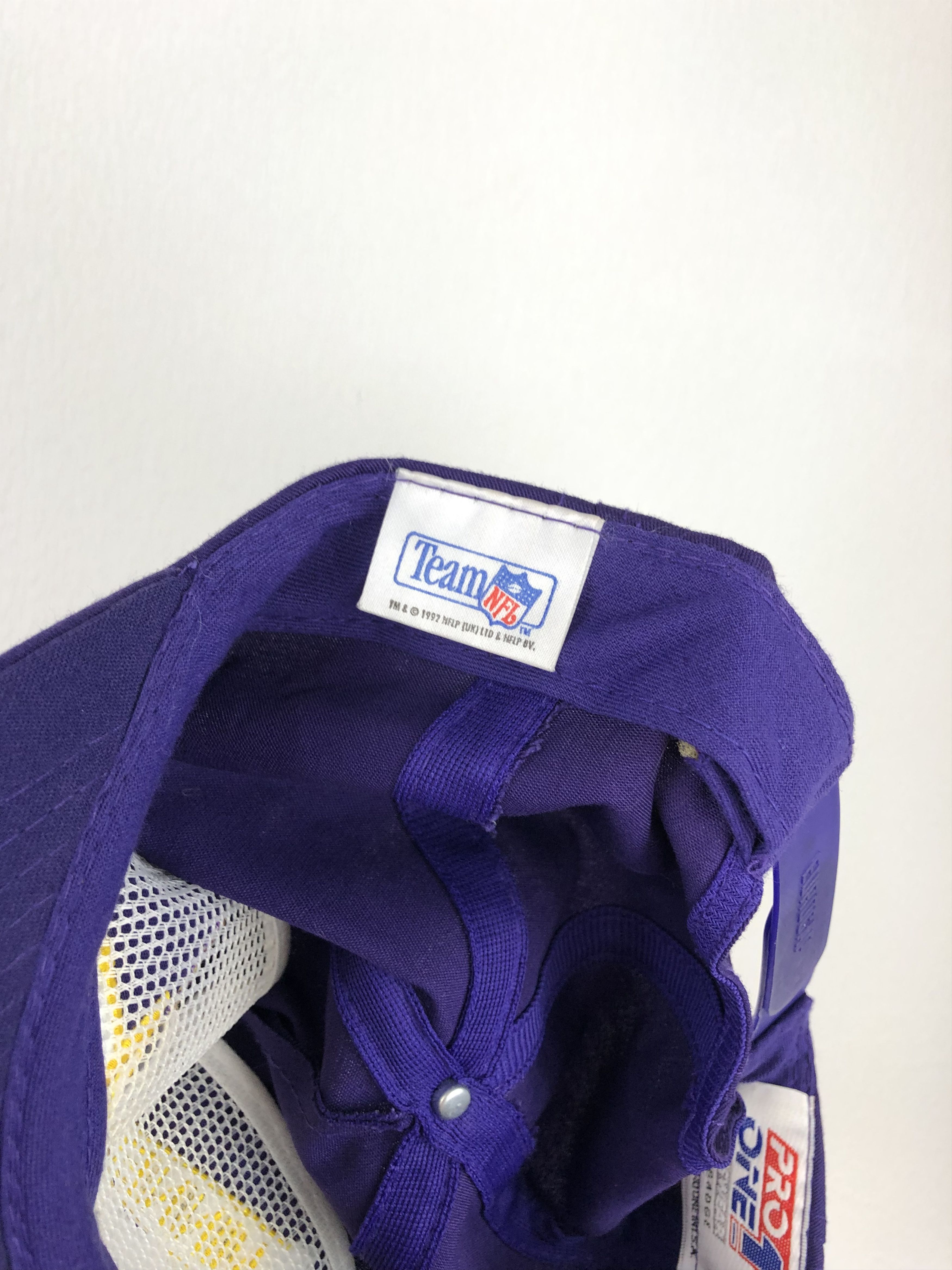 Vintage Vintage Minnesota Vikings Cap Snapback Logo Football Size ONE SIZE - 10 Thumbnail