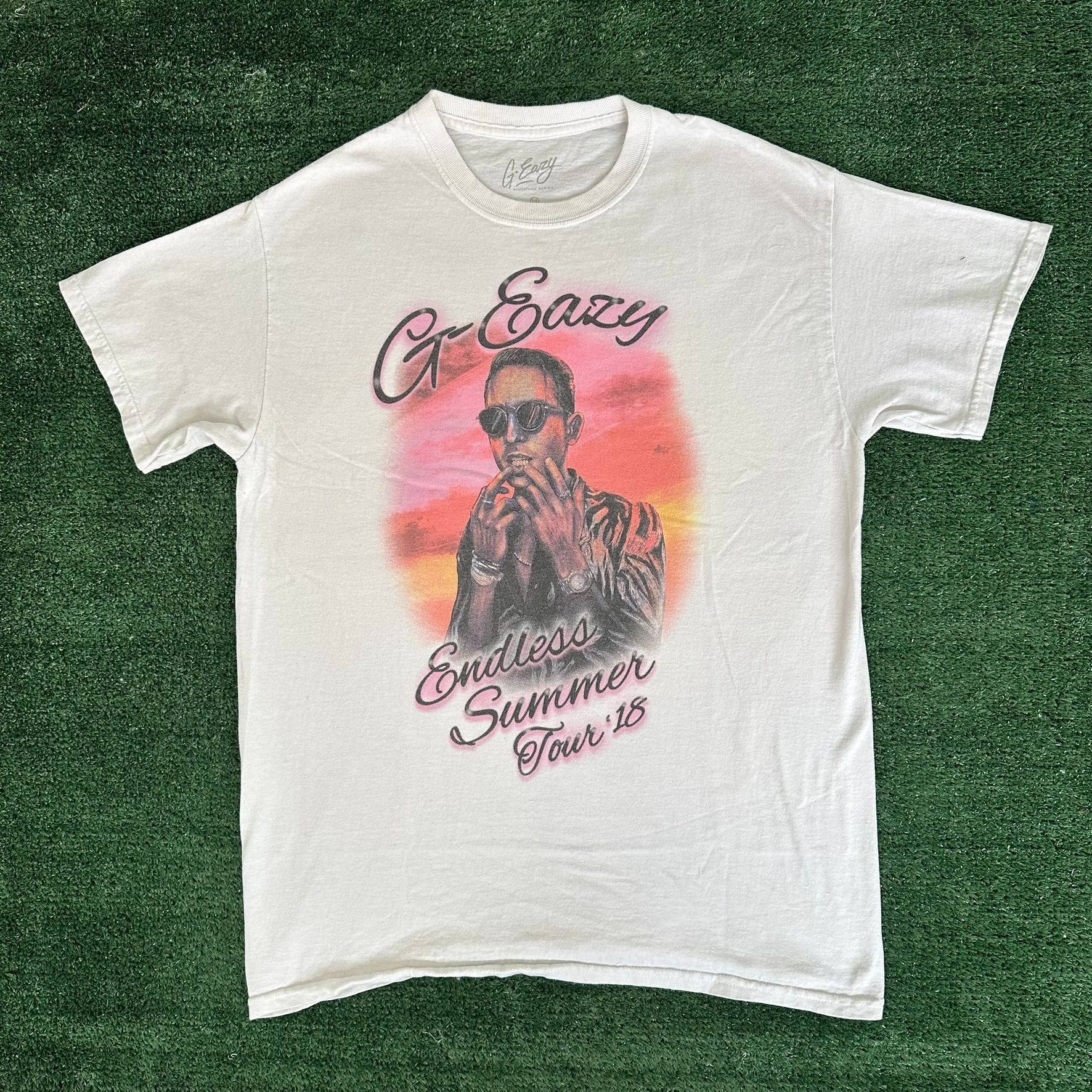 G-Eazy G-Eazy Endless Summer Tour 2018 T-Shirt White M Airbrush Rap Size US M / EU 48-50 / 2 - 1 Thumbnail
