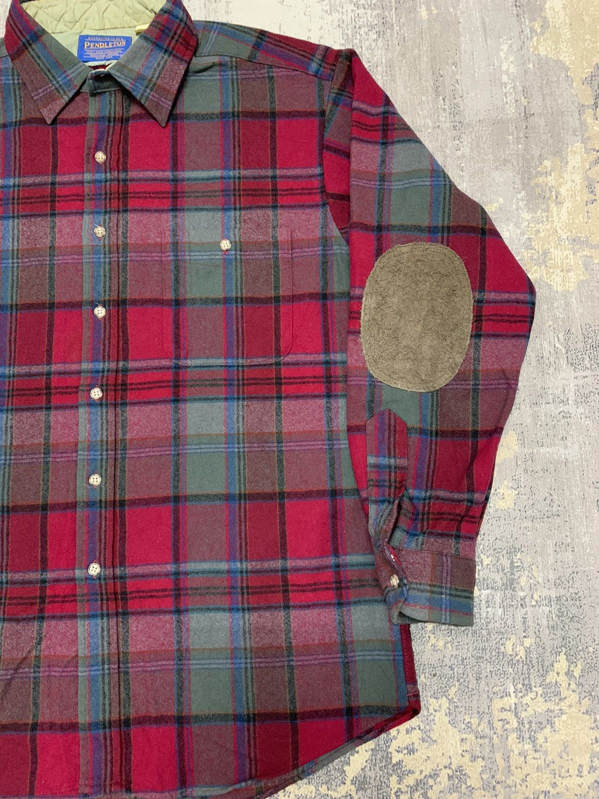 Pendleton Vintage Pandleton Wool Plaid Flannel Shirt Size US L / EU 52-54 / 3 - 3 Thumbnail