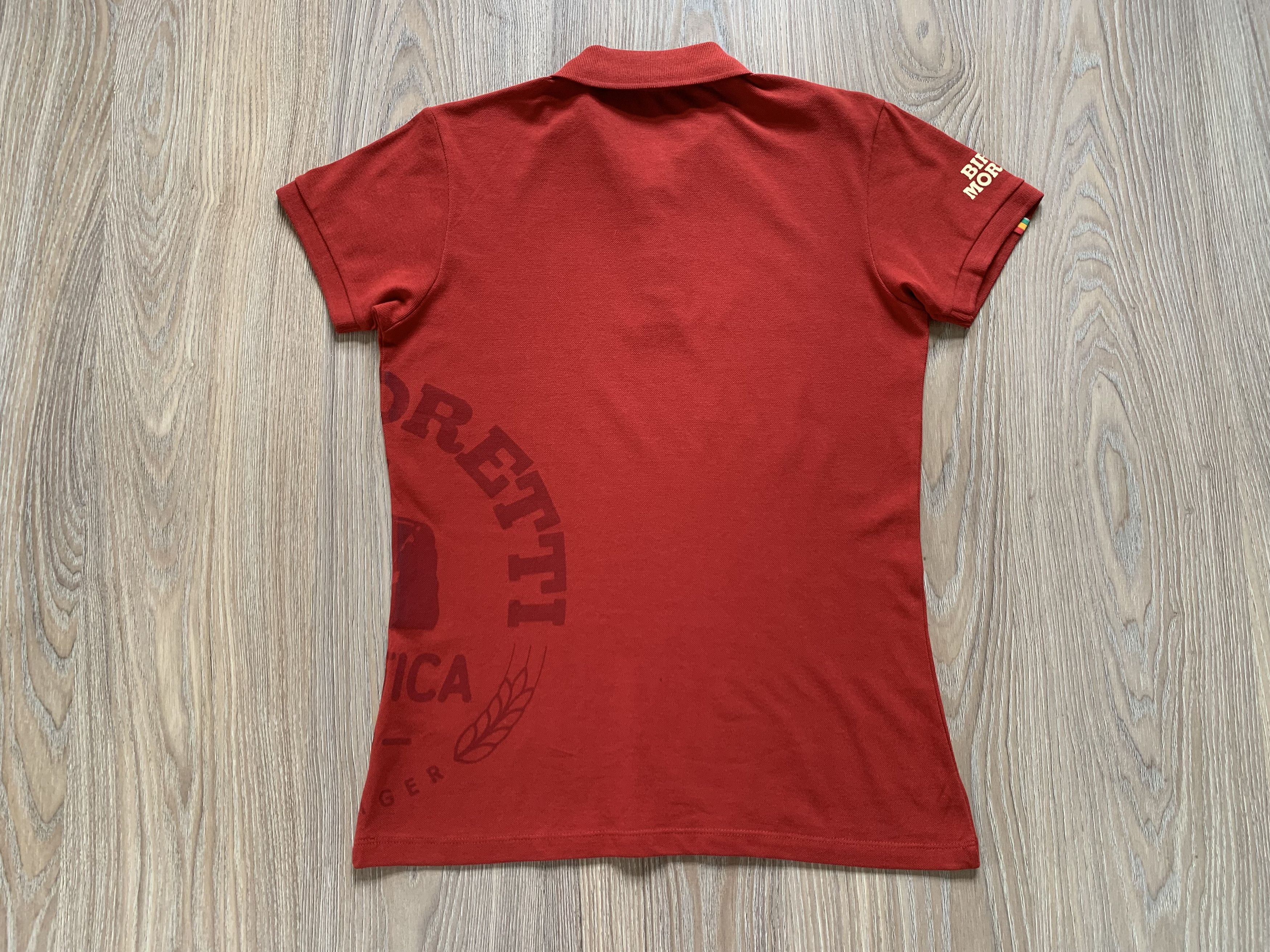 Other Birra Moretti Womens Printed Cotton Polo Size M / US 6-8 / IT 42-44 - 3 Thumbnail