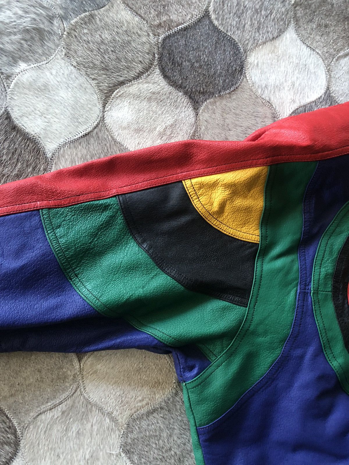 Genuine Leather × Vintage CRAZY 🔥🔥Vintage 1980s Winlit Genuine leather jacket Size US M / EU 48-50 / 2 - 18 Thumbnail
