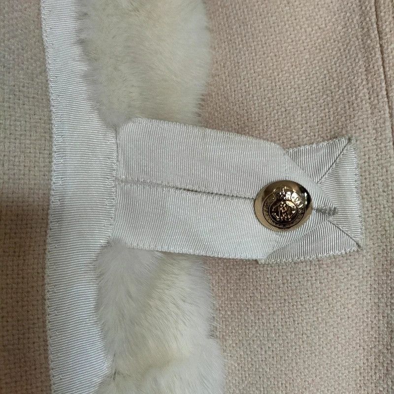 Roberto Cavalli Roberto Cavalli Real Mink Fur Wool Skirt Suit, Early 2000s Size S / US 4 / IT 40 - 8 Thumbnail