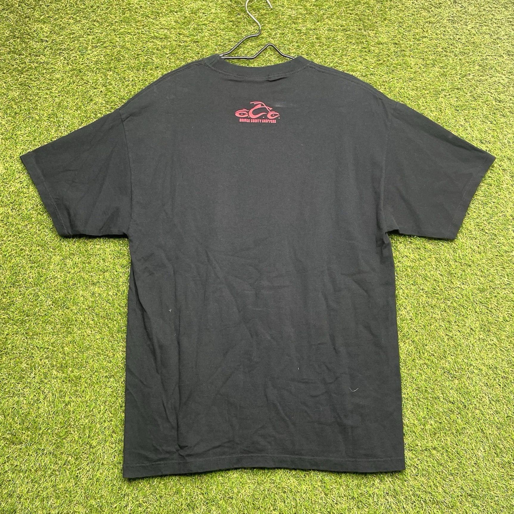 Vintage VINTAGE Orange County Choppers Shirt Mens XL Black Motorcyle Biker NewYork Fire Y2K VTG Size US XL / EU 56 / 4 - 2 Thumbnail
