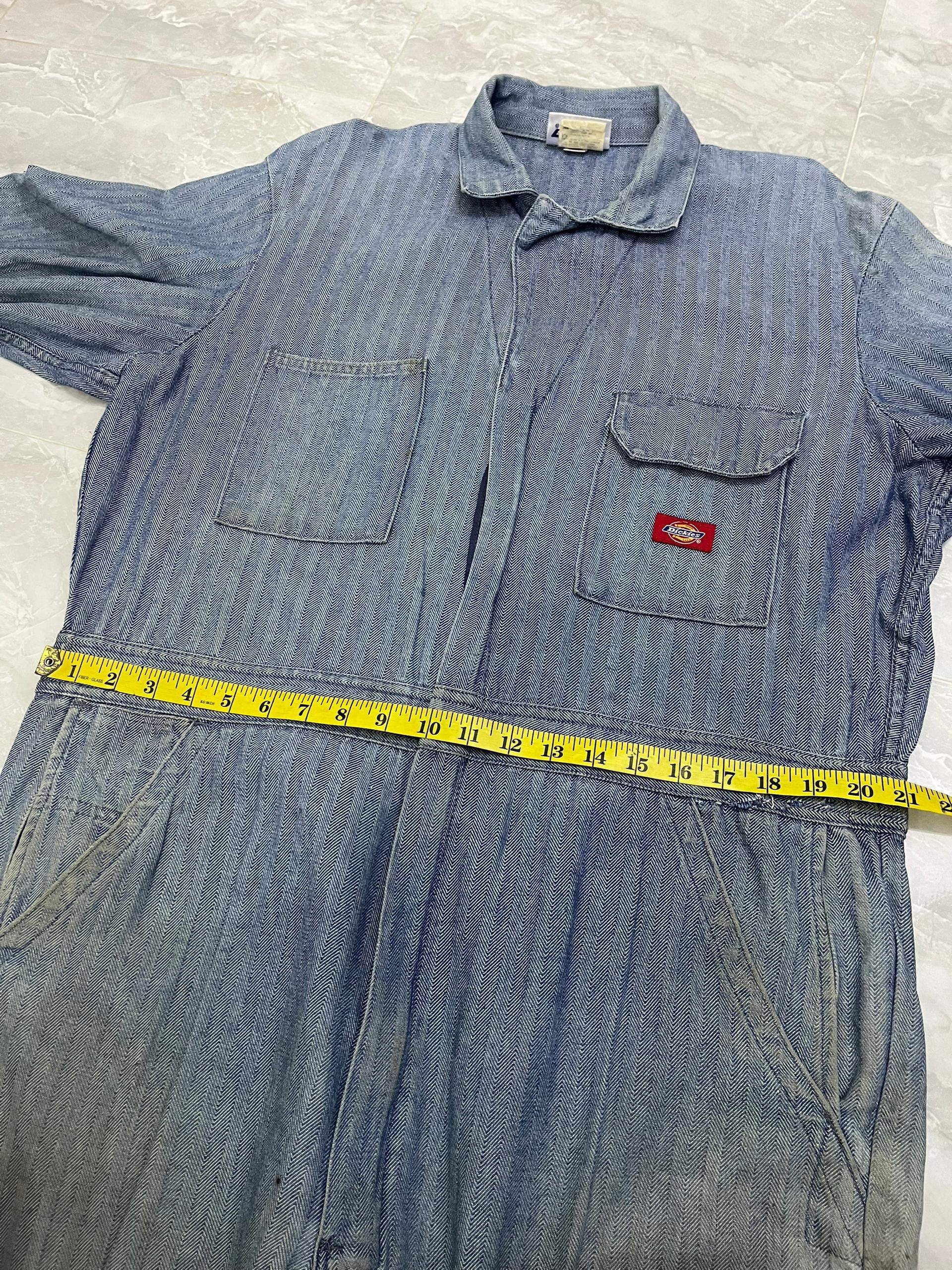 Dickies Vintage Dickies Herringbone Denim Coverall Size US 42 / EU 58 - 20 Thumbnail