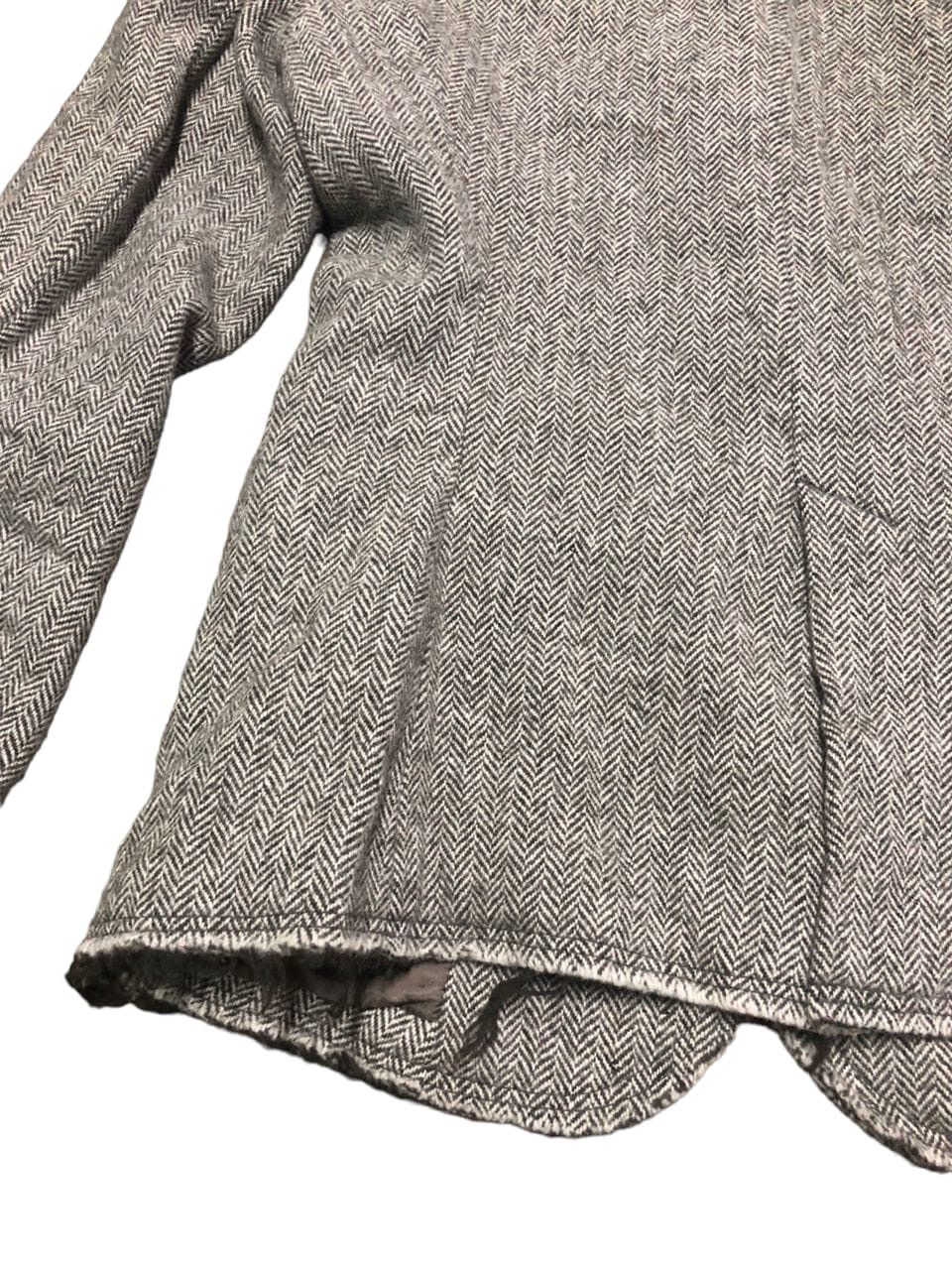 Hysteric Glamour Hysterics Glamour Tweed Wool Blazer Jacket distressed Style Size S / US 4 / IT 40 - 13 Thumbnail