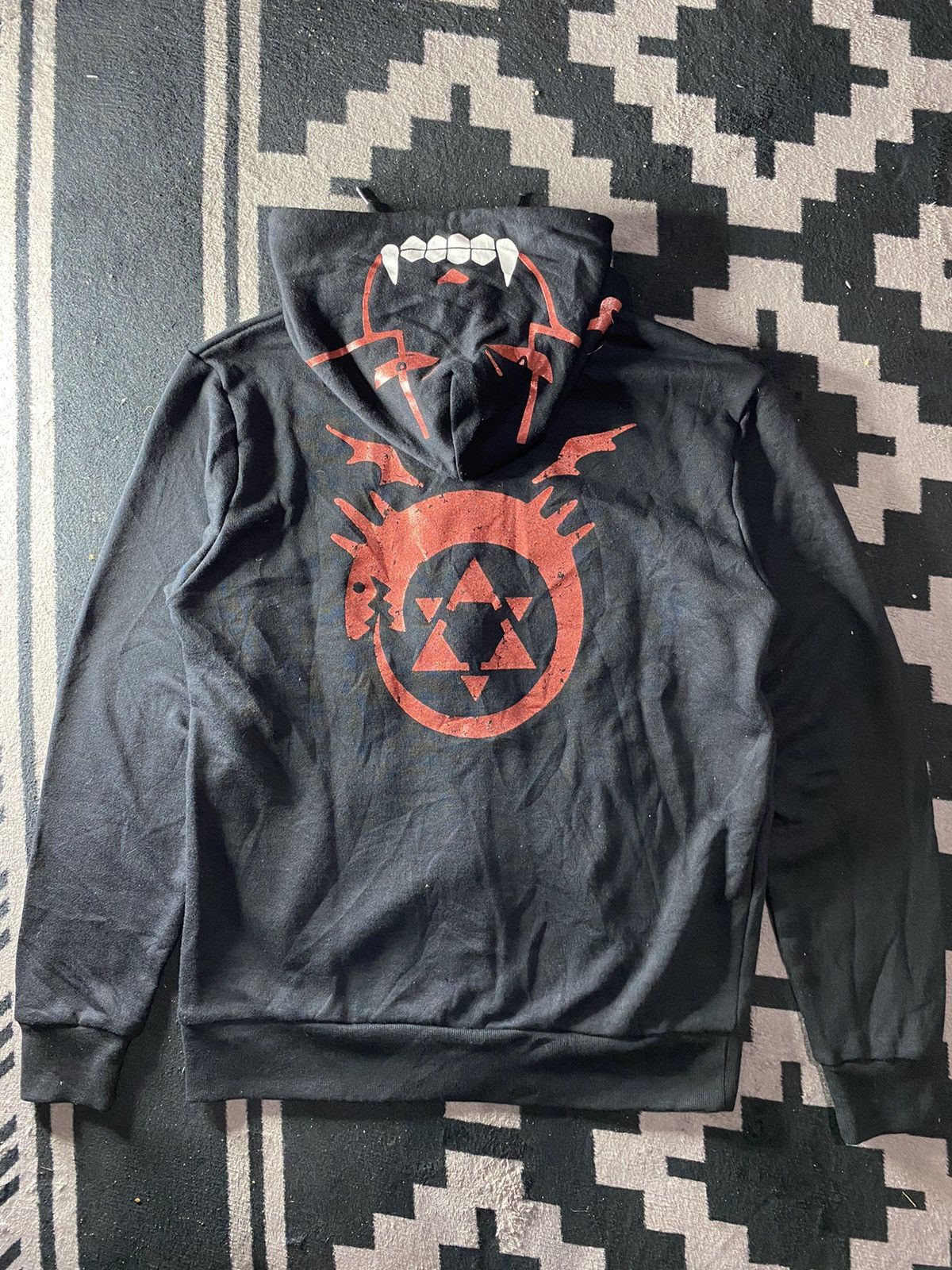 Anime × Cartoon Network × Vintage Full metal alchemist anime cosplay character hoodie bnwt Size US M / EU 48-50 / 2 - 2 Thumbnail