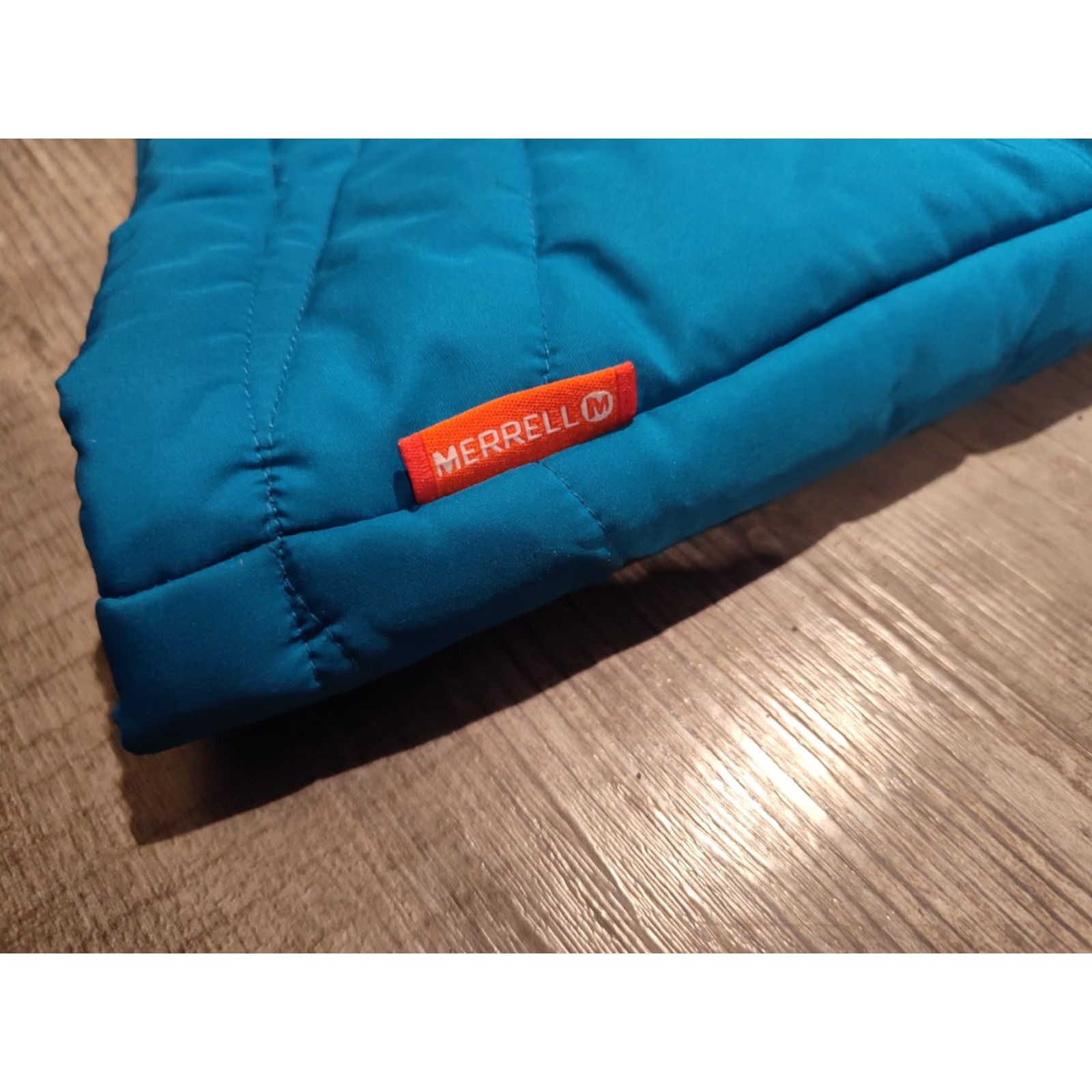 Merrell Merrell Vest Puffer Jacket Womens Large Colorful Opti-Warm Full Zip & Snap EUC Size L / US 10 / IT 46 - 4 Thumbnail