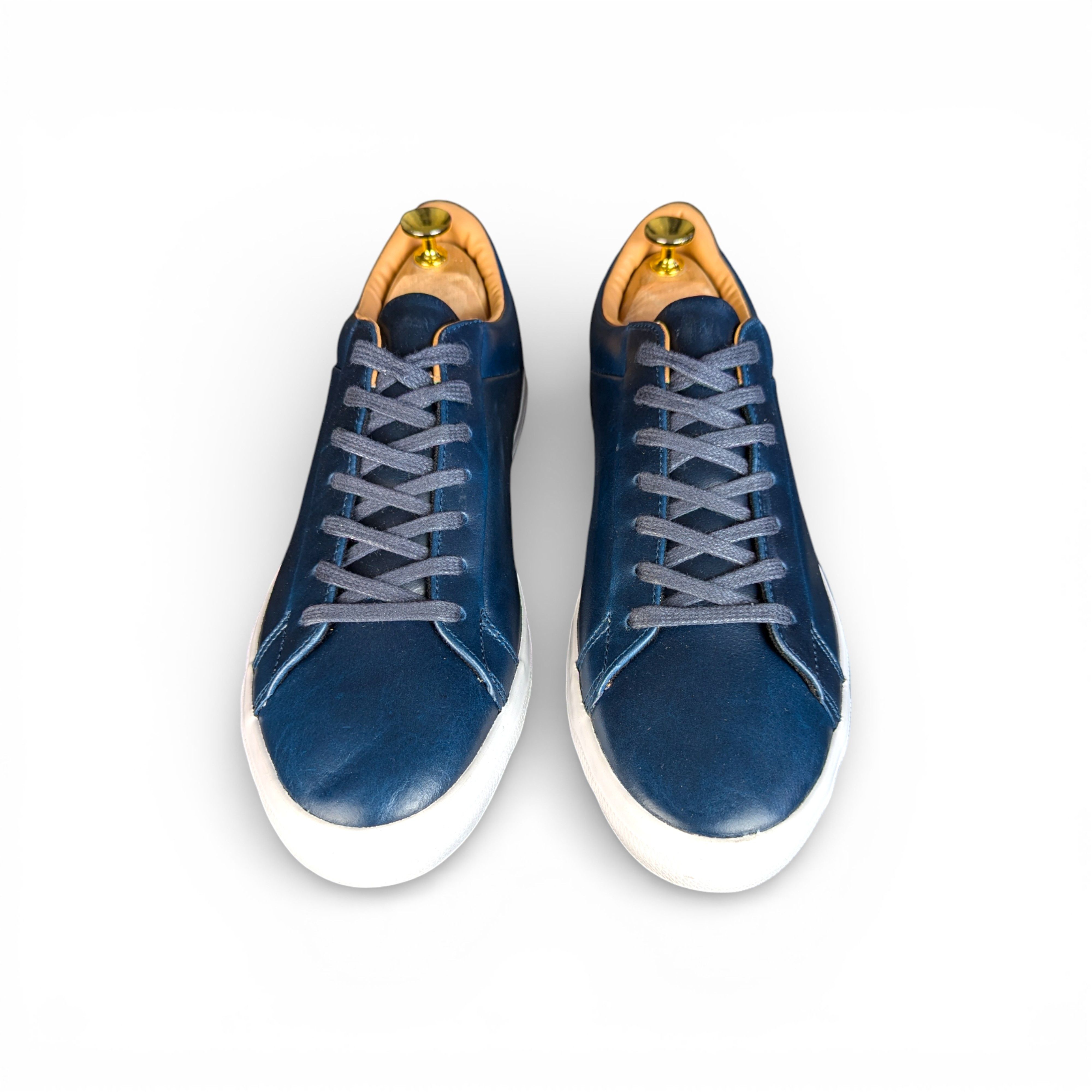 Lacoste LACOSTE blue leather sneakers Size US 9 / EU 42 - 2 Thumbnail