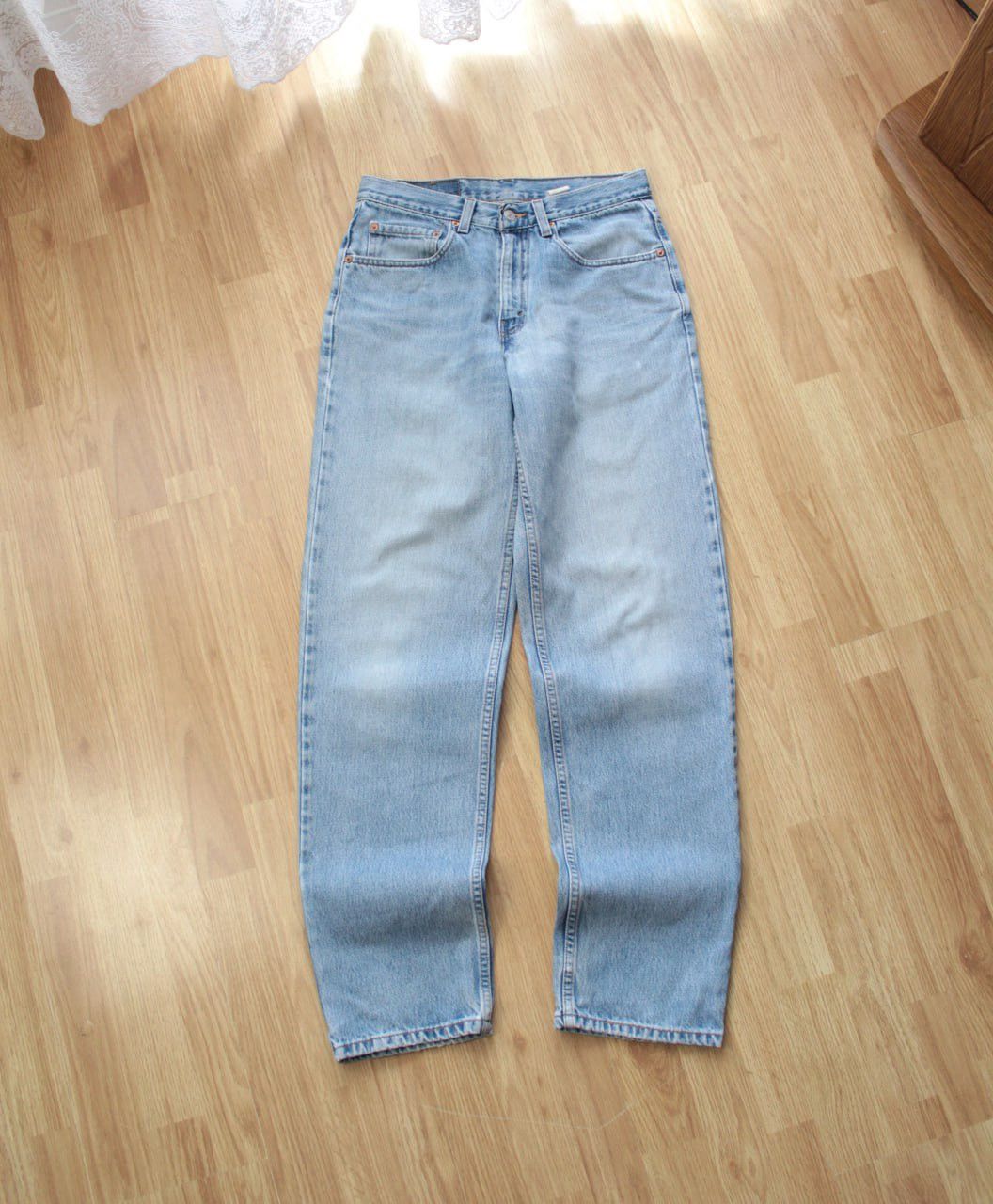 Levi's 🔥 Vintage Levis 550 31x32 Denim Washed Pants Jeans Size US 32 / EU 48 - 3 Thumbnail