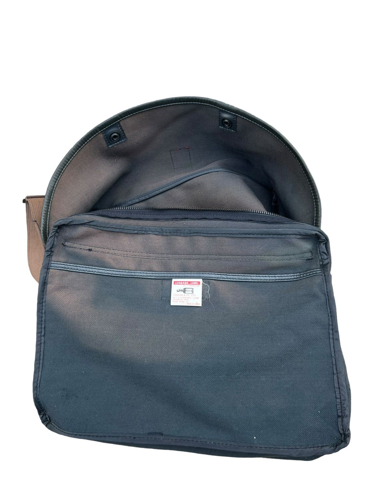 Japanese Brand Vintage Luggage Label Yoshida Tarpaulin Messenger Bag Size ONE SIZE - 23 Thumbnail