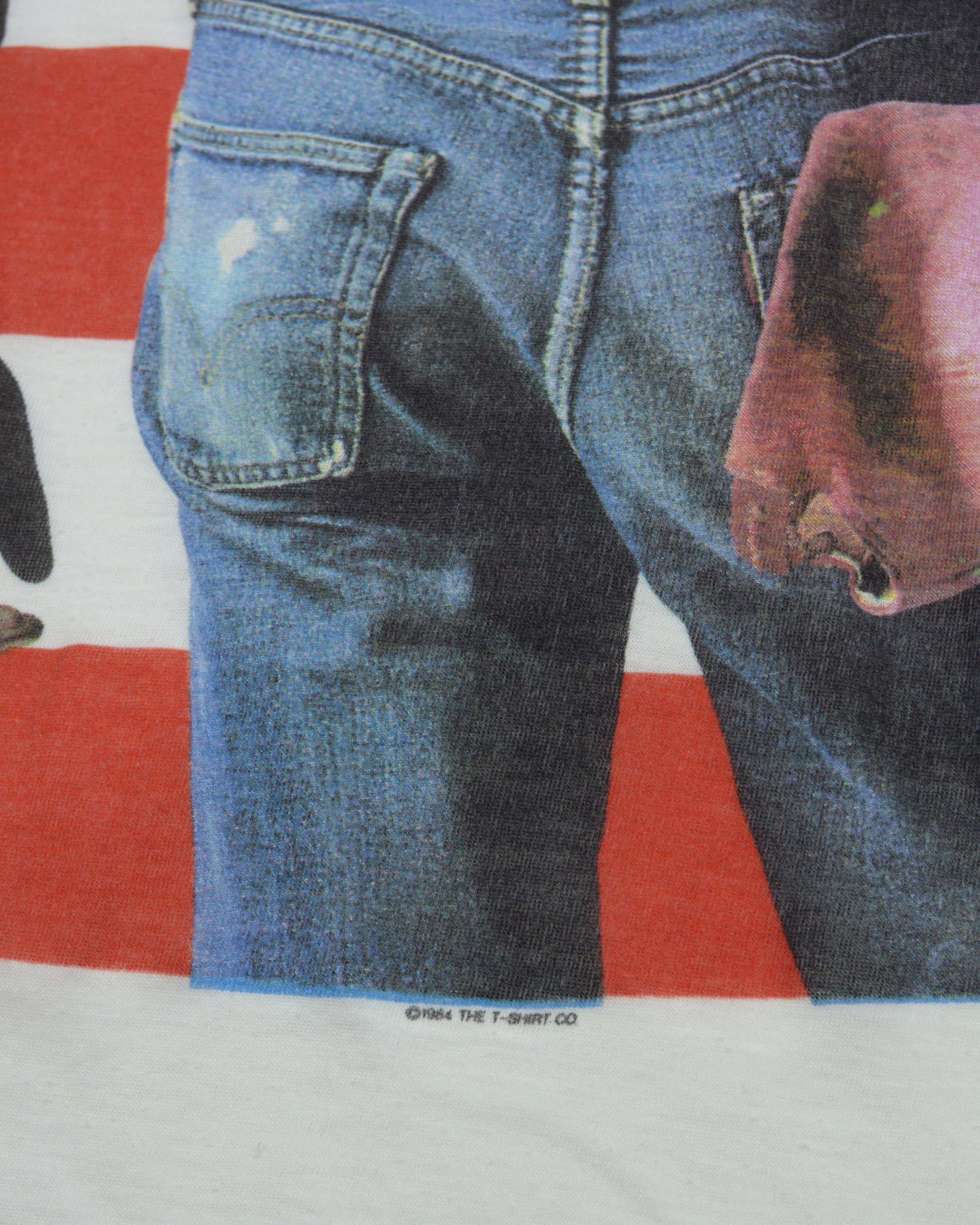 Band Tees × Vintage Vintage Bruce Springsteen And The Streetband 1984 tour shirt Size US L / EU 52-54 / 3 - 4 Thumbnail