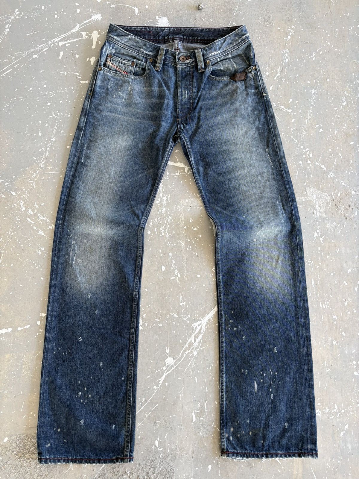Diesel Vintage Distressed Diesel Acid Wash Denim Jeans Pants Size US 30 / EU 46 - 1 Thumbnail